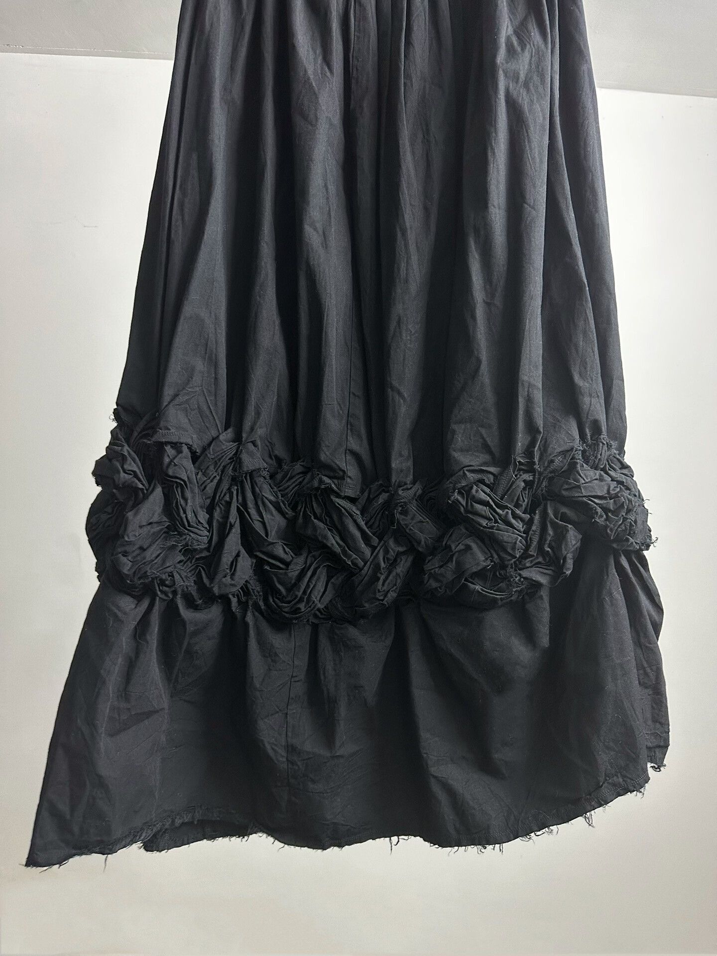 Rei Kawakubo Comme des Garçons 2003 Braided Cotton Skirt Size 33" - 5 Thumbnail