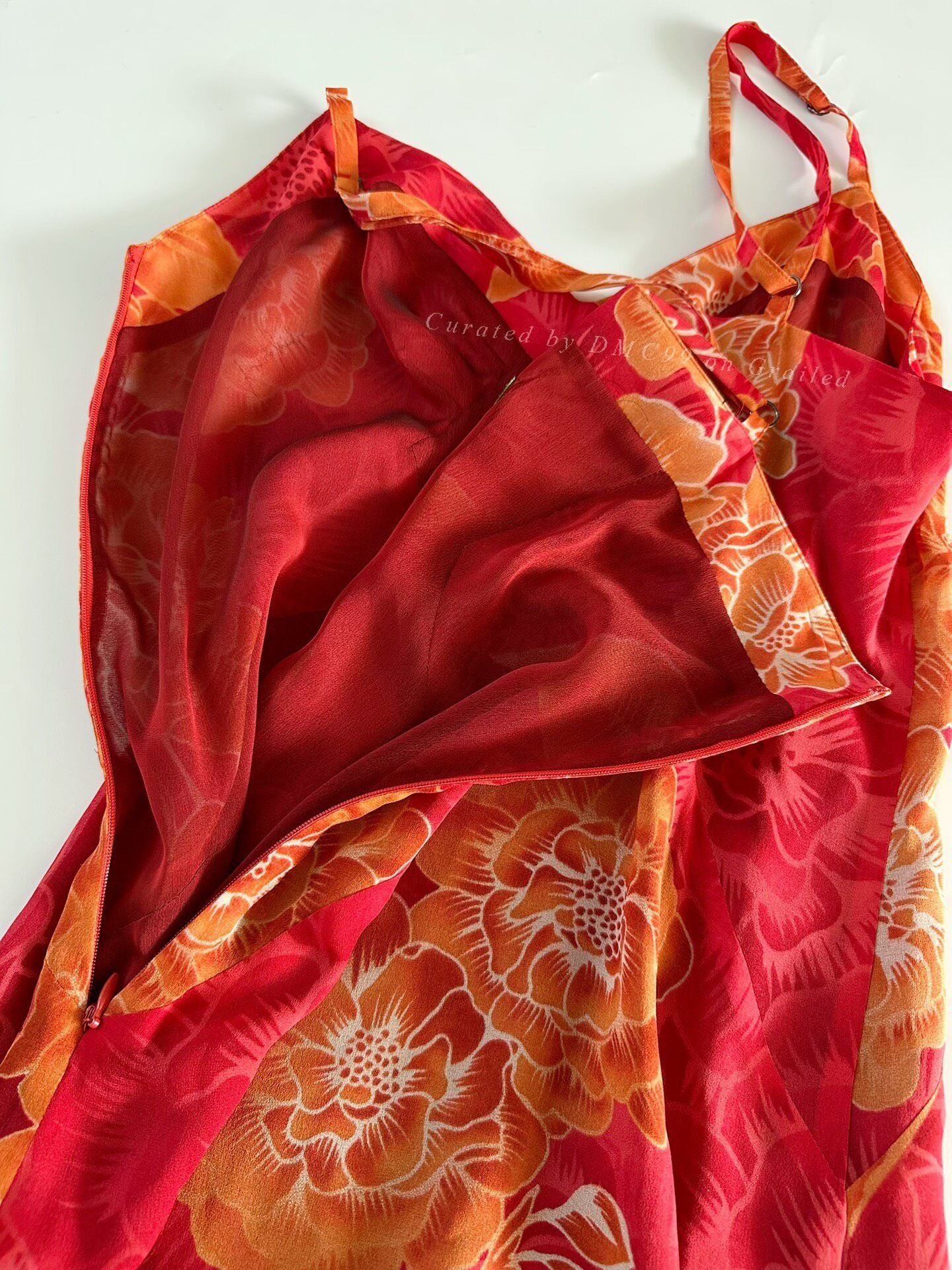 Kenzo Kenzo 80s Double-Layer Silk Camisole Dress Size S / US 4 / IT 40 - 7 Thumbnail