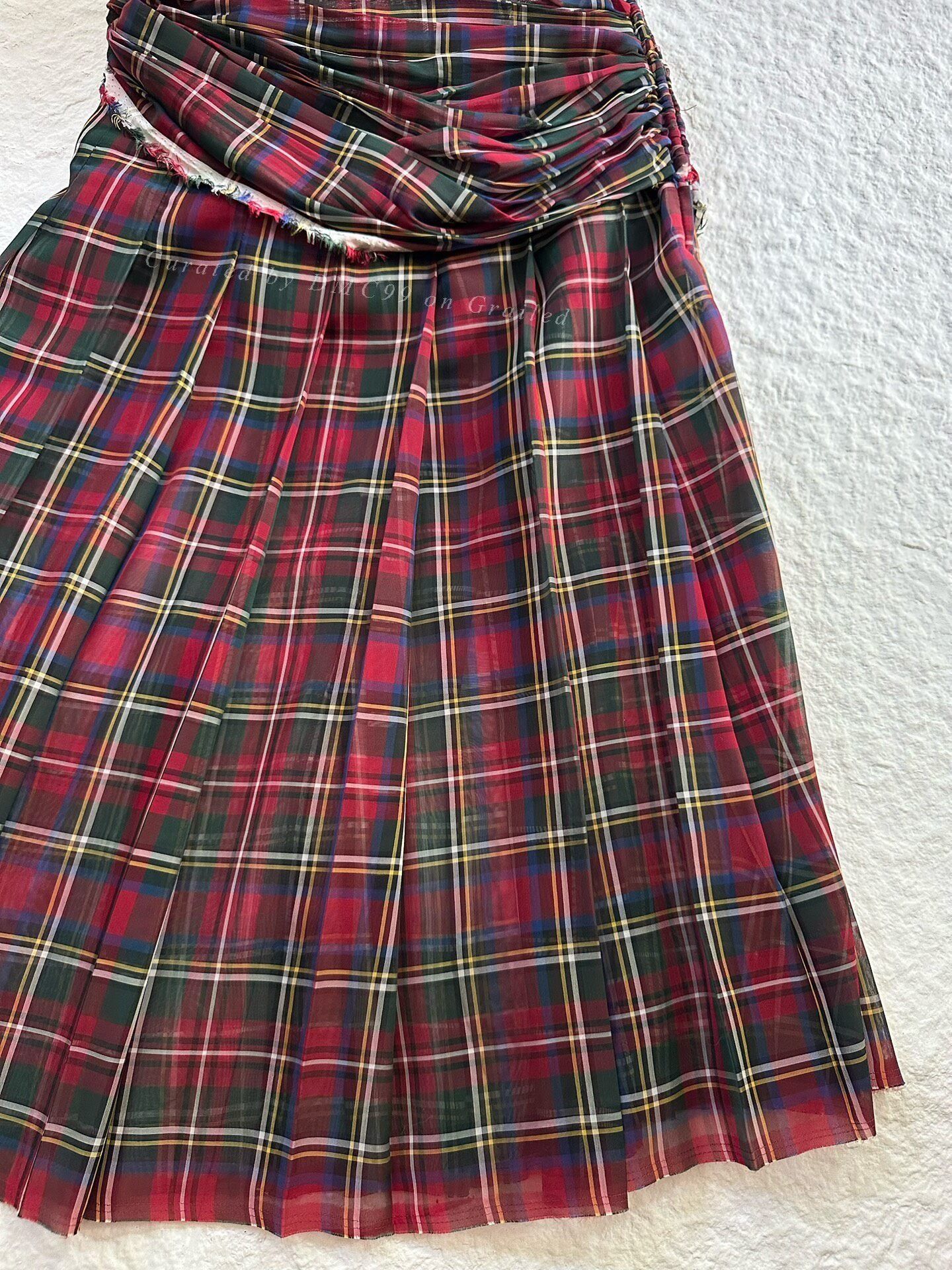 Comme des Garcons Comme des Garçons 2005 Mainline Skirt Size 35" - 4 Thumbnail