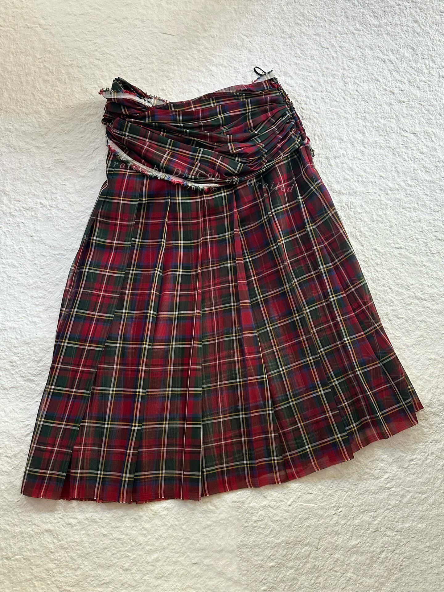 Comme des Garcons Comme des Garçons 2005 Mainline Skirt Size 35" - 6 Thumbnail
