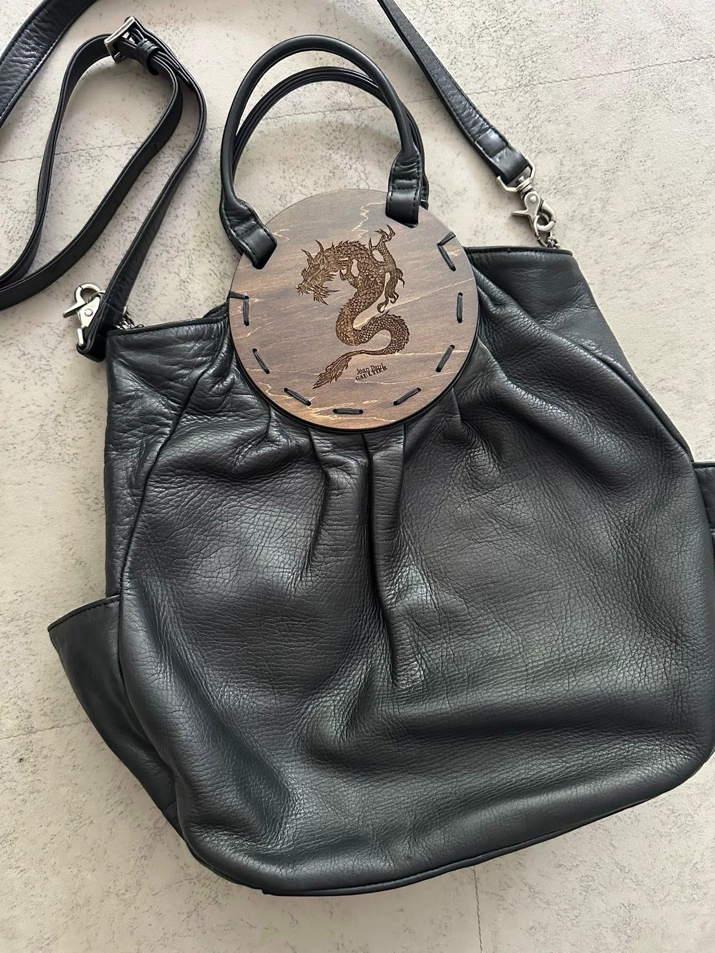 Jean Paul Gaultier Jean Paul Gaultier Vintage Dragon Handle Bag Size ONE SIZE - 9 Thumbnail