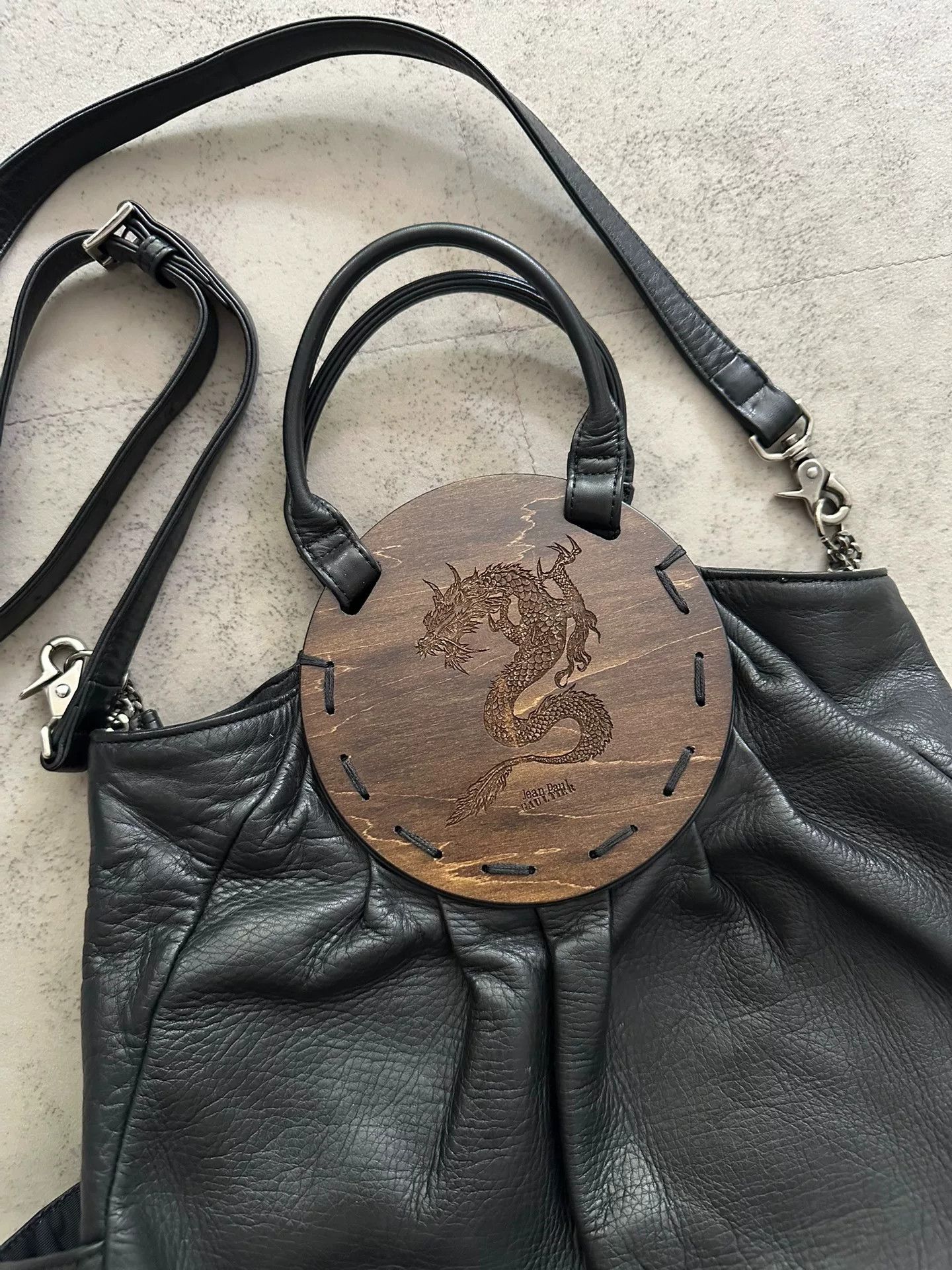 Jean Paul Gaultier Jean Paul Gaultier Vintage Dragon Handle Bag Size ONE SIZE - 2 Thumbnail