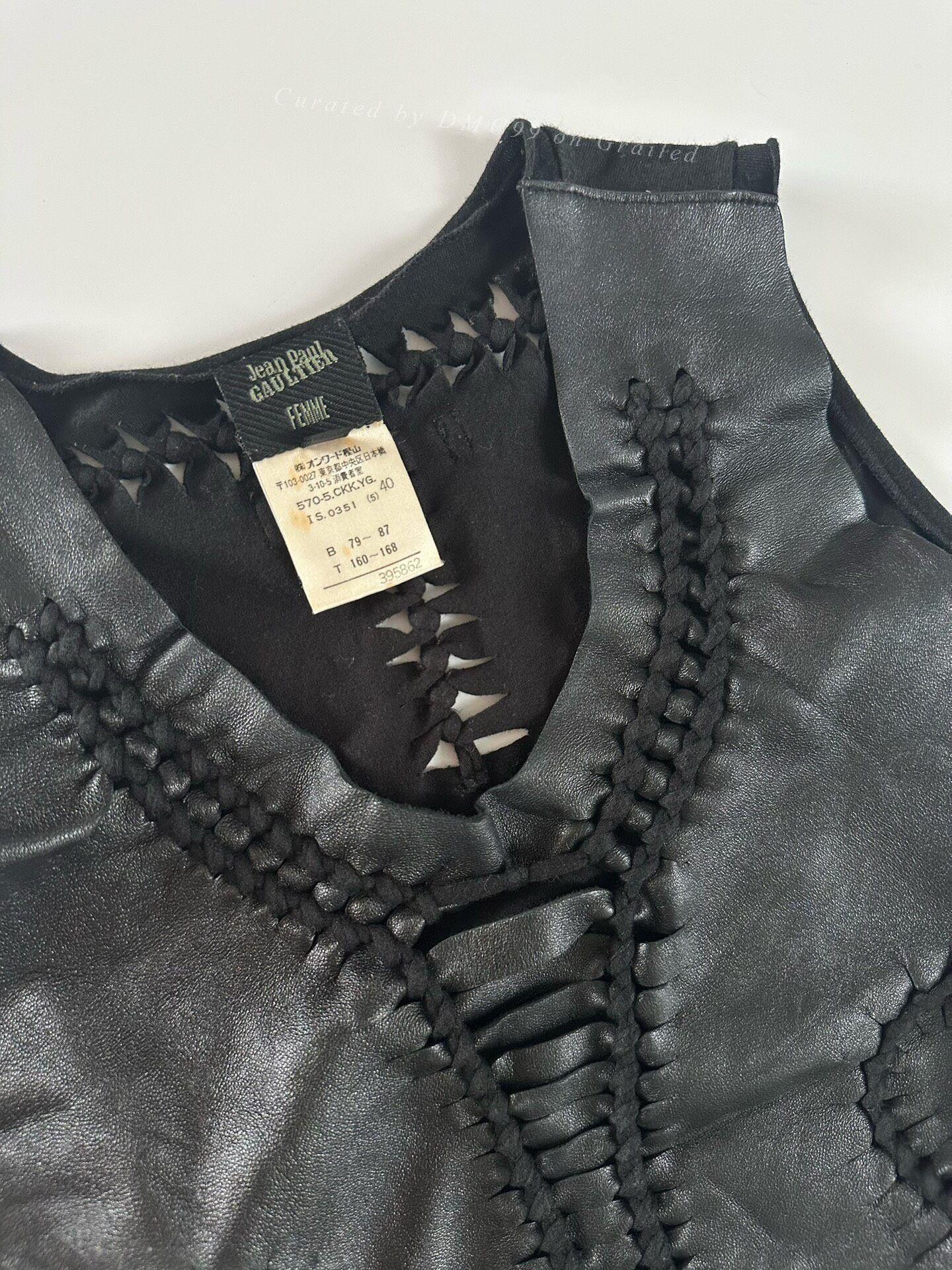 Jean Paul Gaultier Jean Paul Gaultier 2001 Runway Knit Vest Size US XXS / EU 40 - 8 Thumbnail