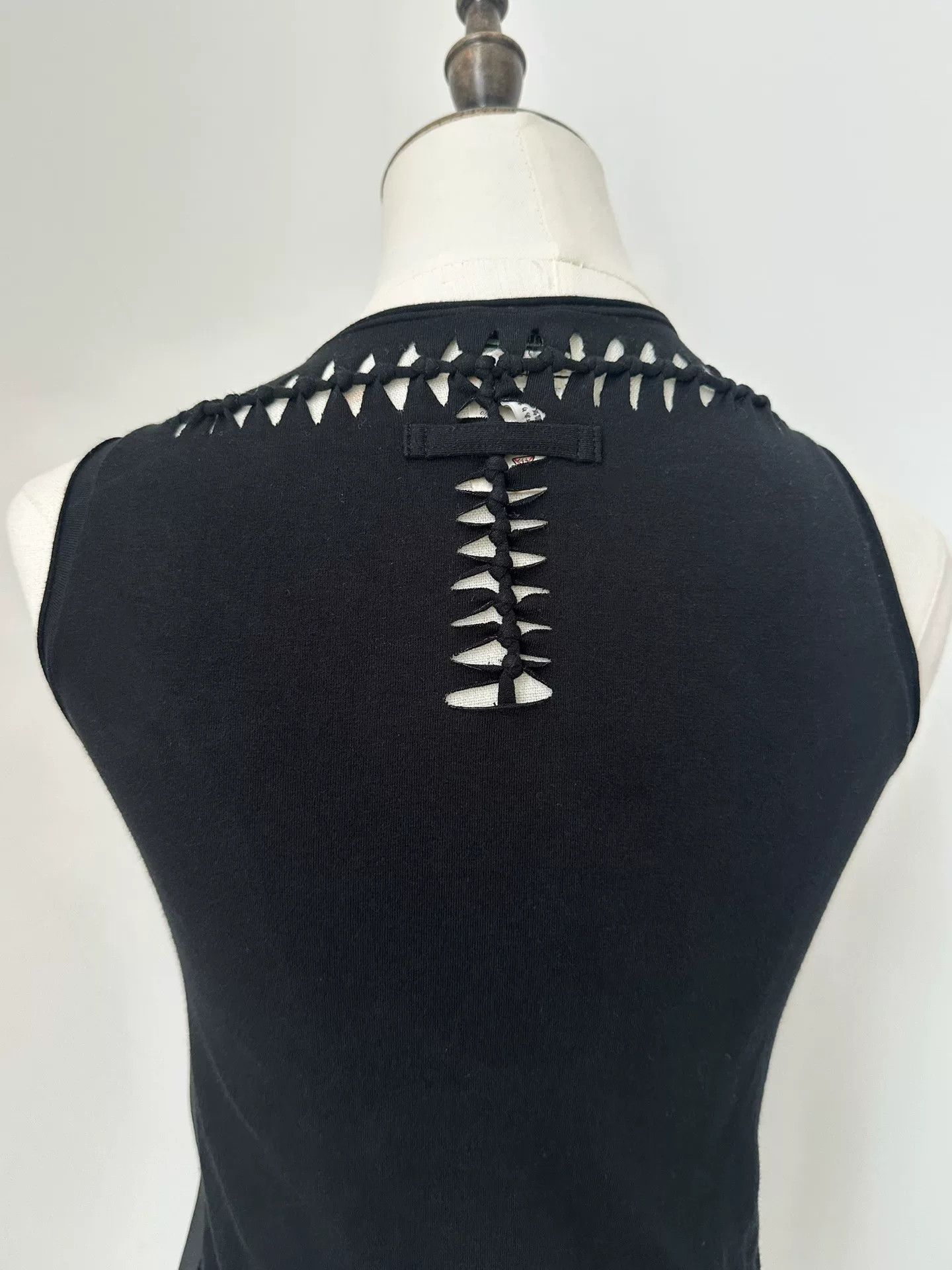 Jean Paul Gaultier Jean Paul Gaultier 2001 Runway Knit Vest Size US XXS / EU 40 - 6 Thumbnail