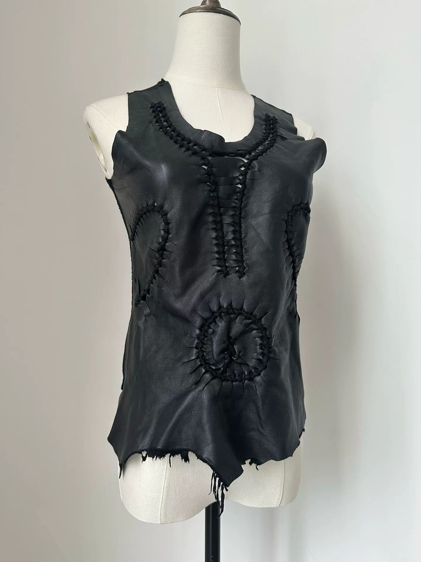 Jean Paul Gaultier Jean Paul Gaultier 2001 Runway Knit Vest Size US XXS / EU 40 - 7 Thumbnail