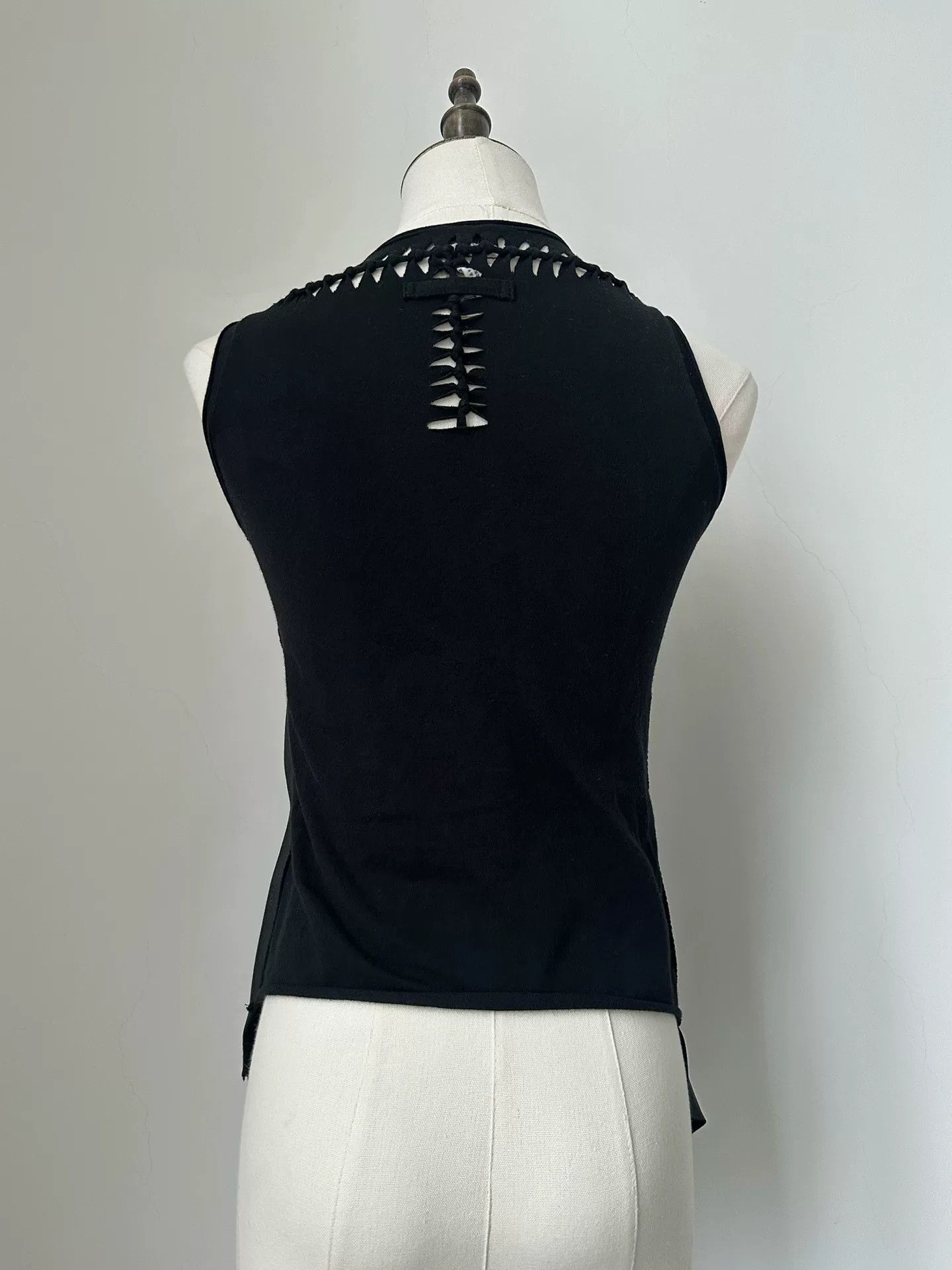 Jean Paul Gaultier Jean Paul Gaultier 2001 Runway Knit Vest Size US XXS / EU 40 - 4 Thumbnail