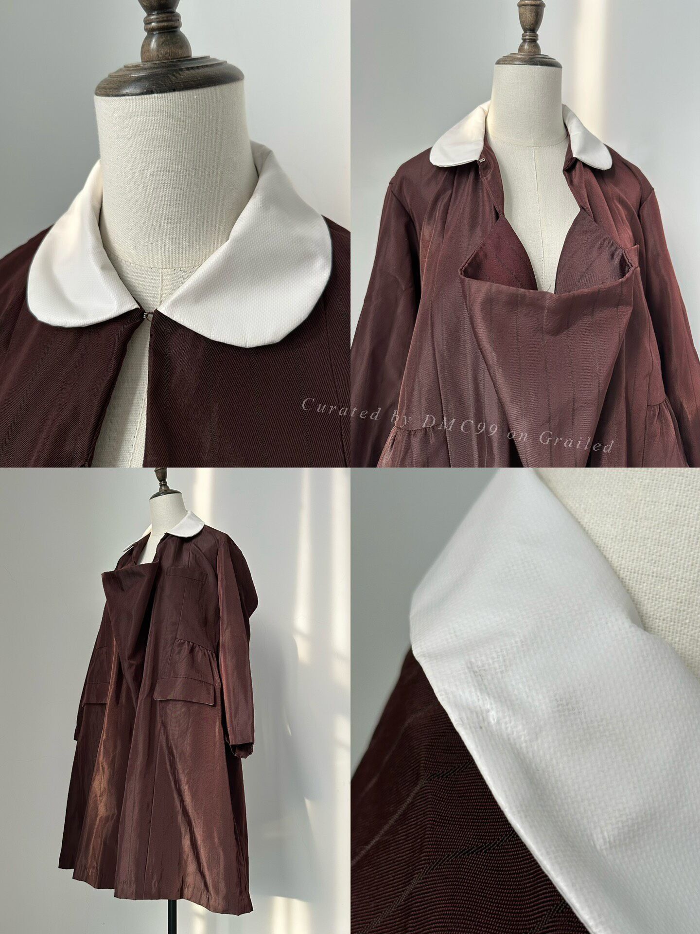 Rei Kawakubo Comme des Garçons 1994 Rare Runway Dress Size S / US 4 / IT 40 - 8 Thumbnail