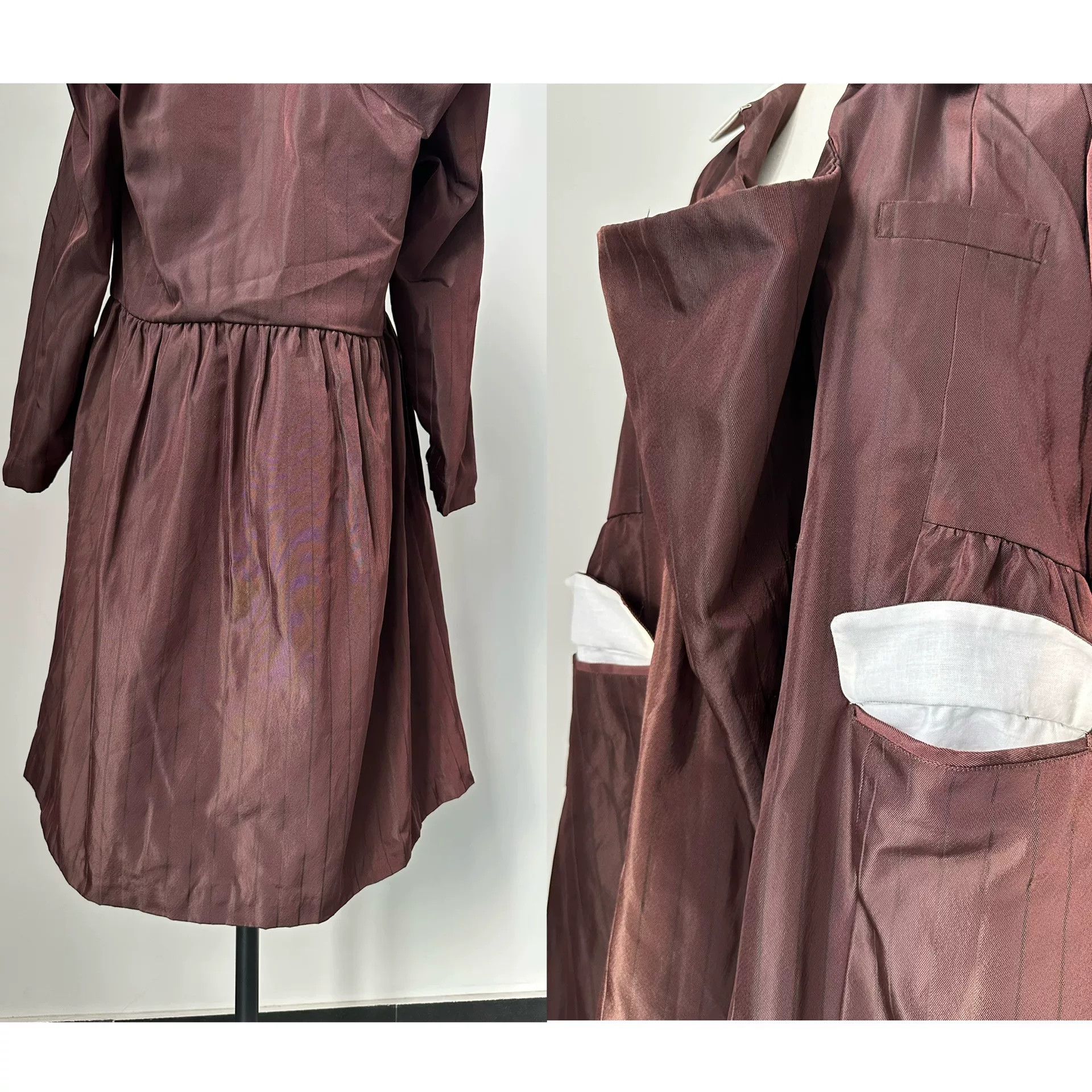Rei Kawakubo Comme des Garçons 1994 Rare Runway Dress Size S / US 4 / IT 40 - 6 Thumbnail