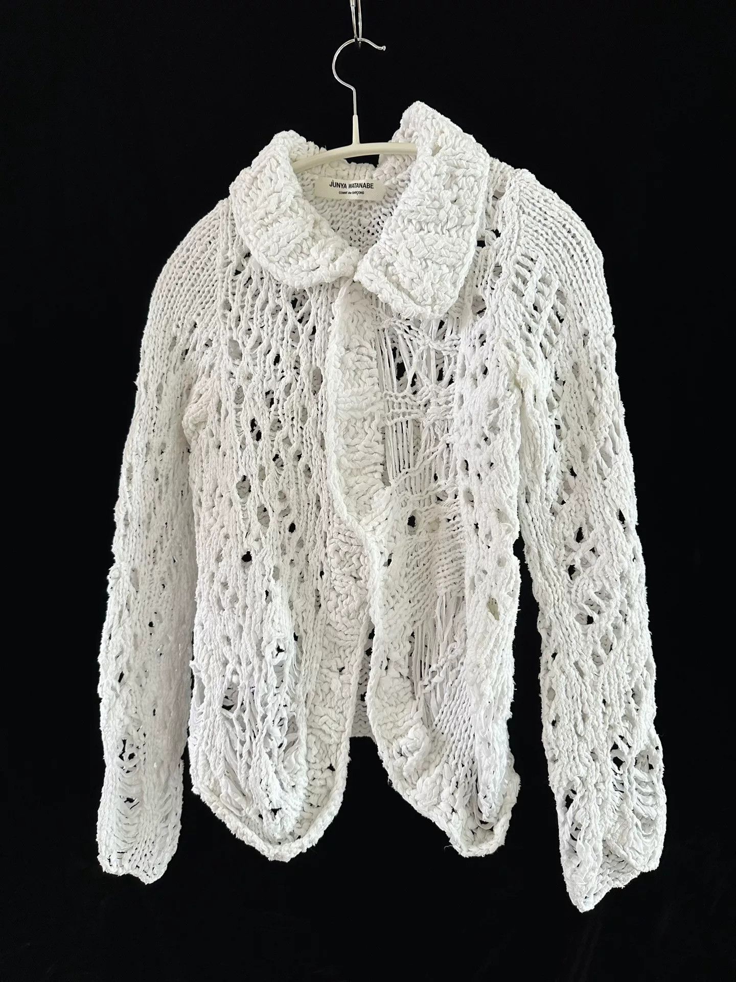 Junya Watanabe Junya Watanabe 2004 Openwork Jacket Size S / US 4 / IT 40 - 4 Thumbnail