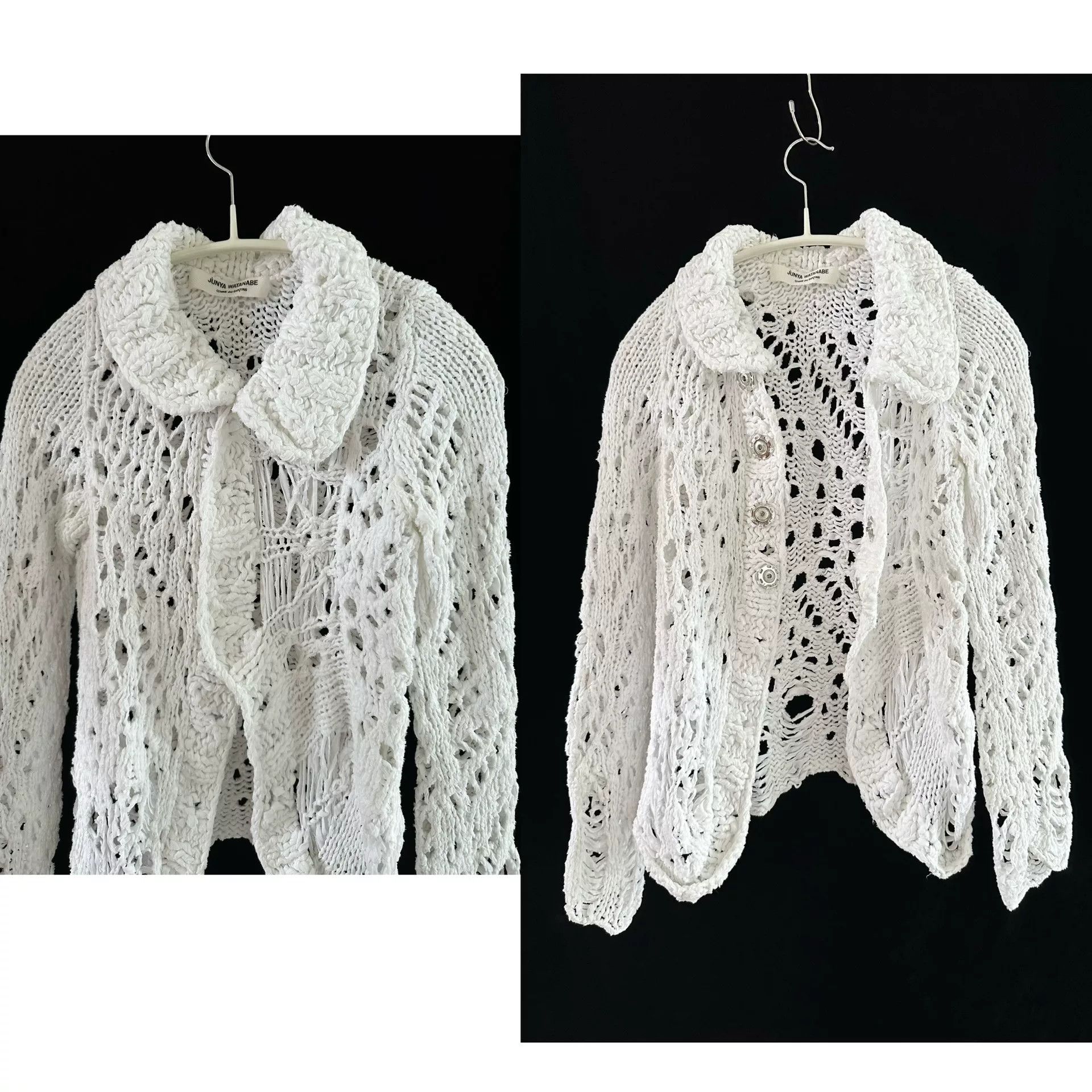 Junya Watanabe Junya Watanabe 2004 Openwork Jacket Size S / US 4 / IT 40 - 6 Thumbnail
