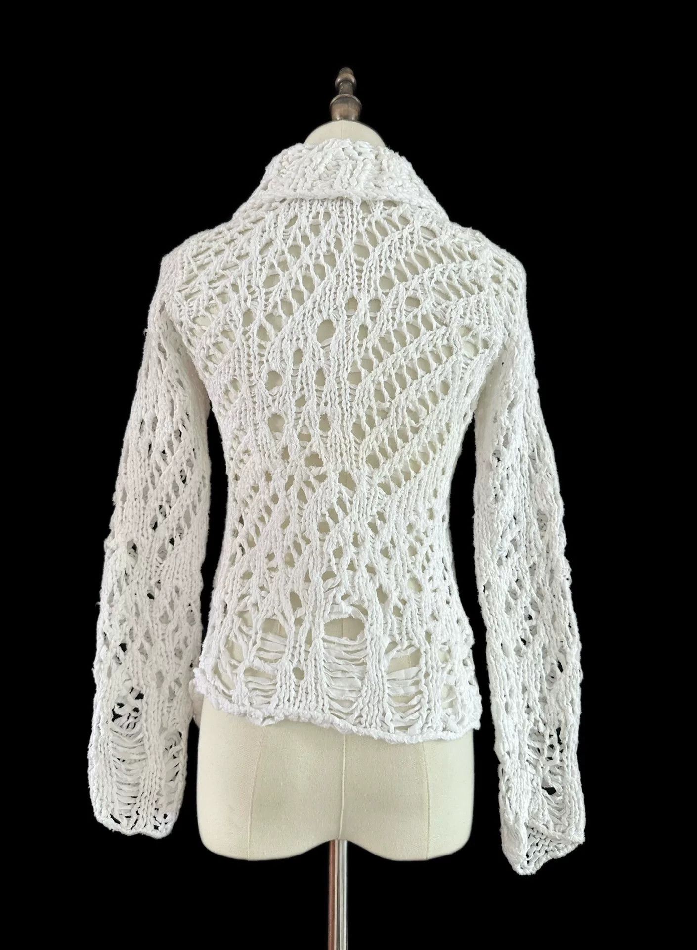 Junya Watanabe Junya Watanabe 2004 Openwork Jacket Size S / US 4 / IT 40 - 2 Thumbnail