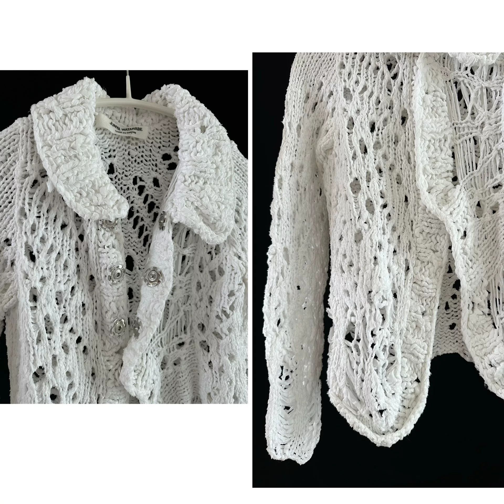 Junya Watanabe Junya Watanabe 2004 Openwork Jacket Size S / US 4 / IT 40 - 7 Thumbnail