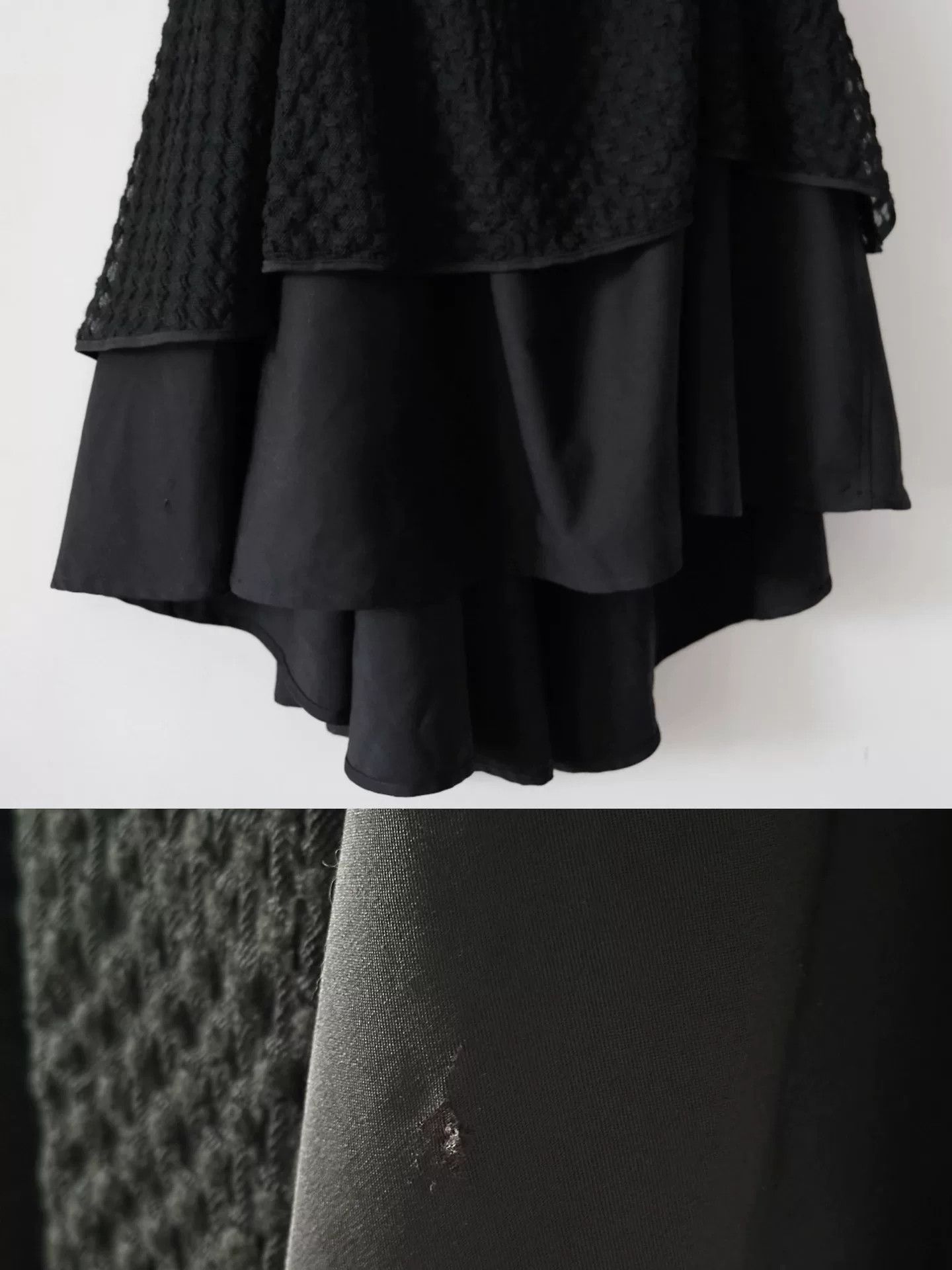 Yohji Yamamoto Yohji Yamamoto Y's 2003 Runway Flare Skirt Size 38" / US 16 / IT 52 - 9 Thumbnail
