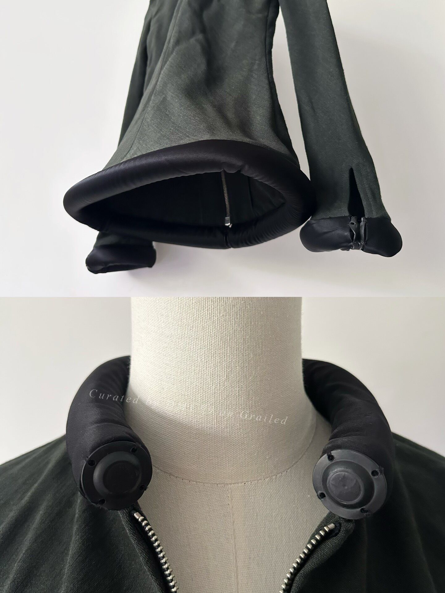 Jean Paul Gaultier Jean Paul Gaultier 1999 Runway Circle Collar Coat Size S / US 4 / IT 40 - 2 Thumbnail