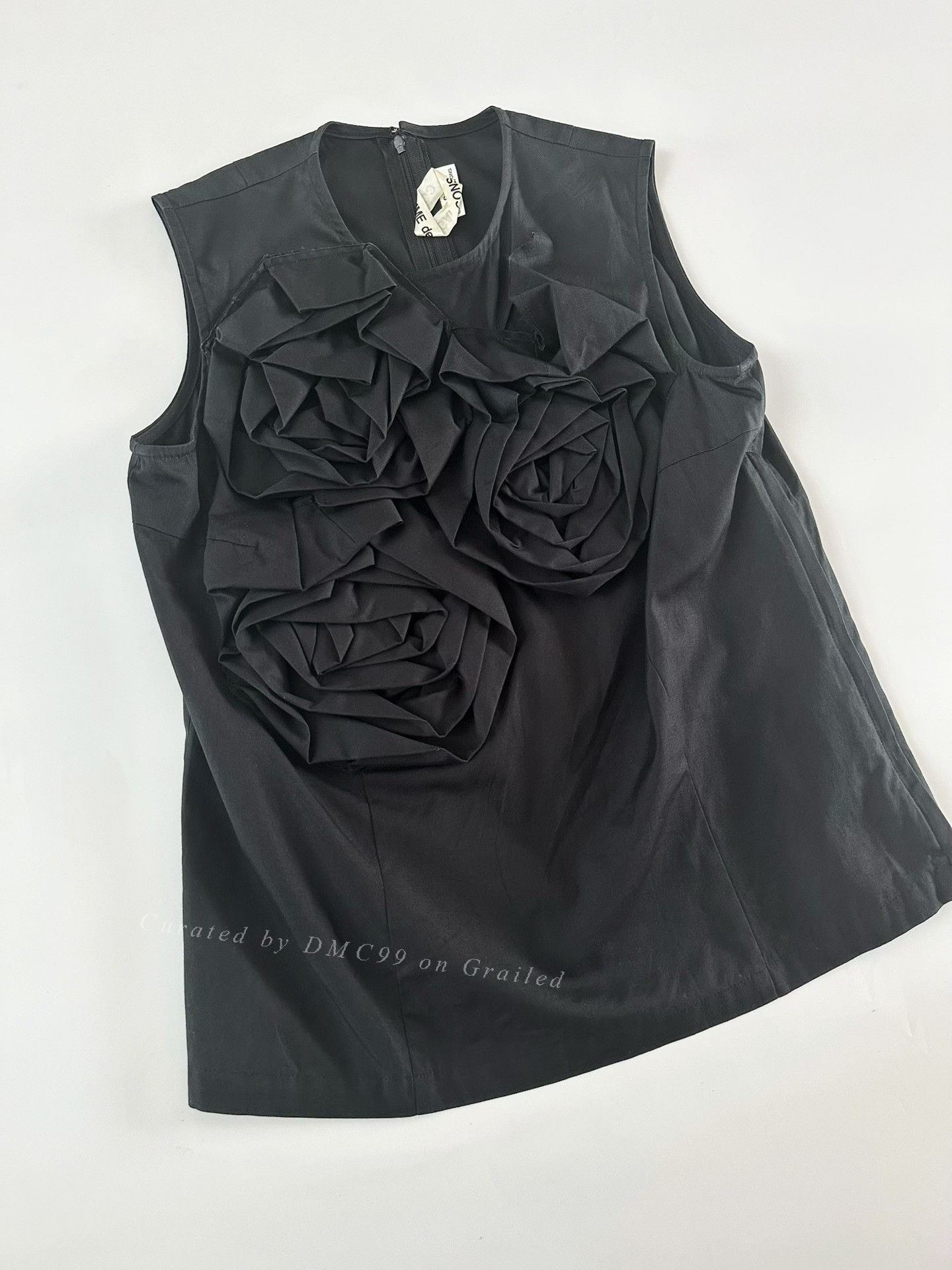 Rei Kawakubo Comme des Garcons 2013 Main Line 3D Rose Vest Size S / US 4 / IT 40 - 5 Thumbnail