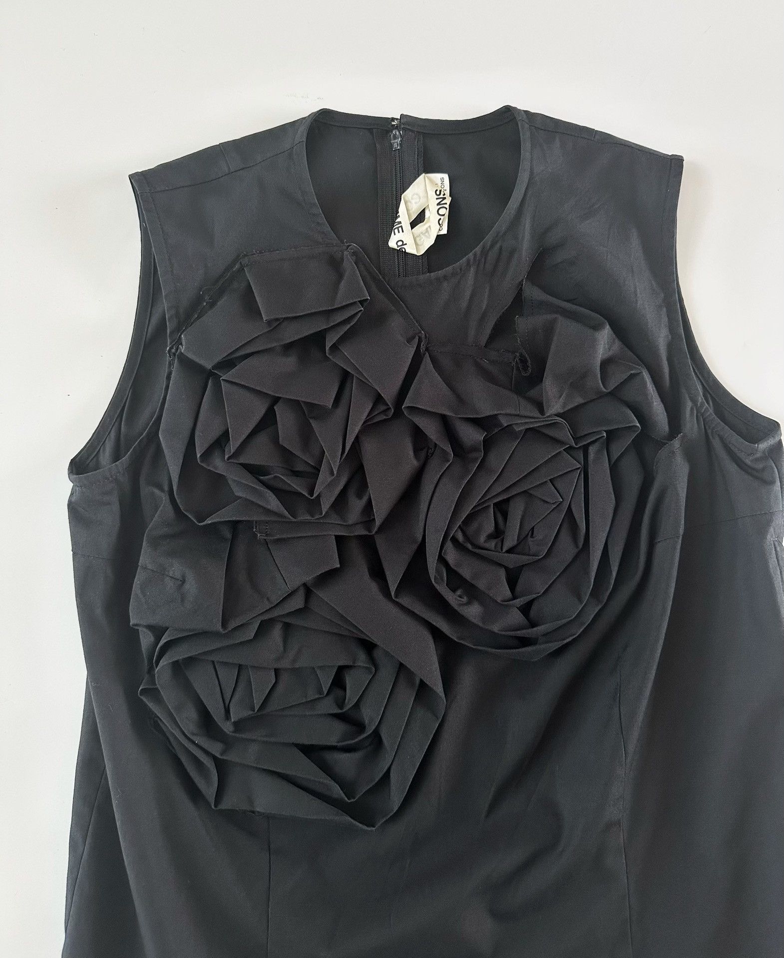 Rei Kawakubo Comme des Garcons 2013 Main Line 3D Rose Vest Size S / US 4 / IT 40 - 3 Thumbnail