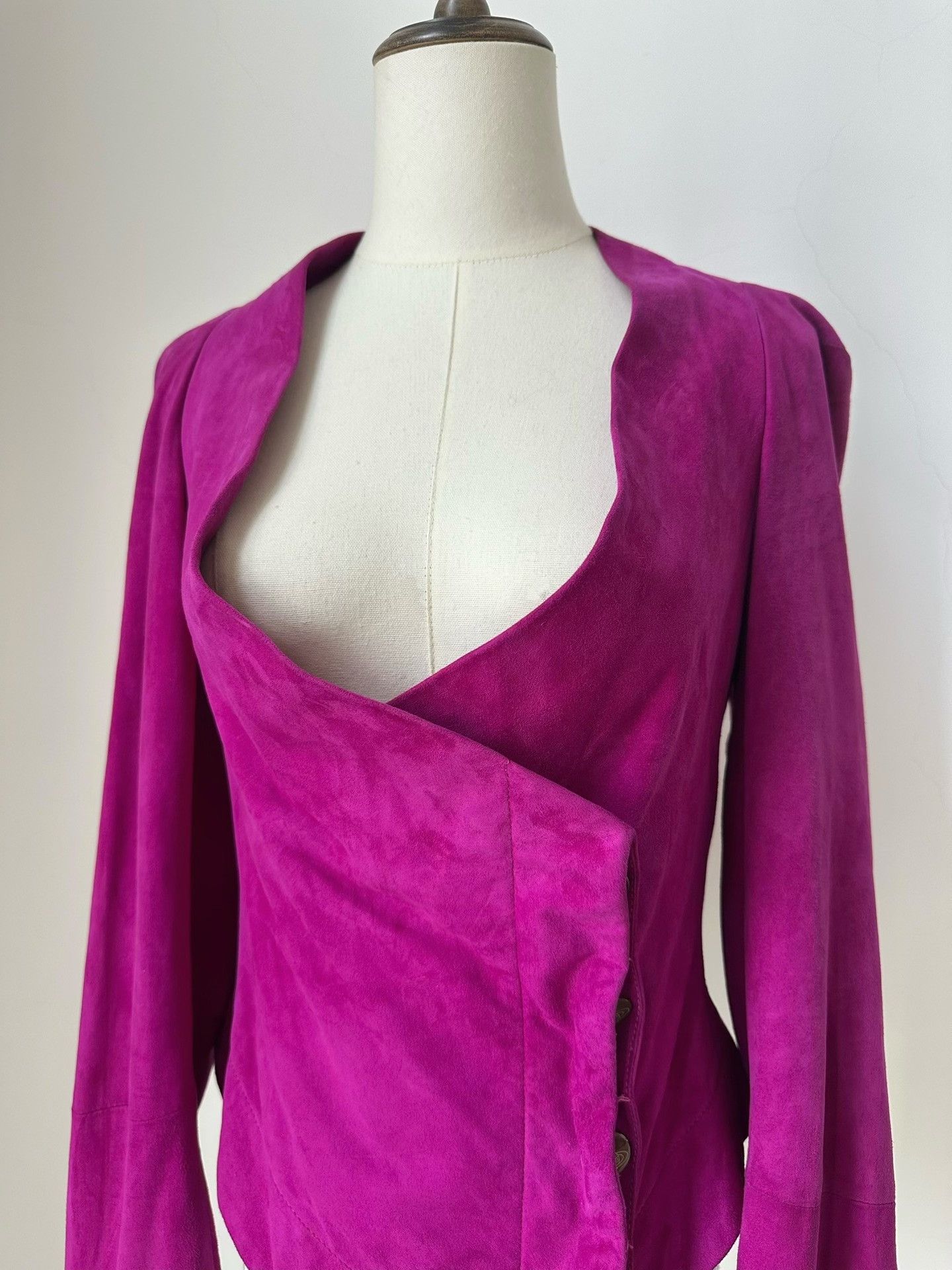 Vivienne Westwood Vivienne Westwood Vintage Purple Coat Size M / US 6-8 / IT 42-44 - 2 Thumbnail