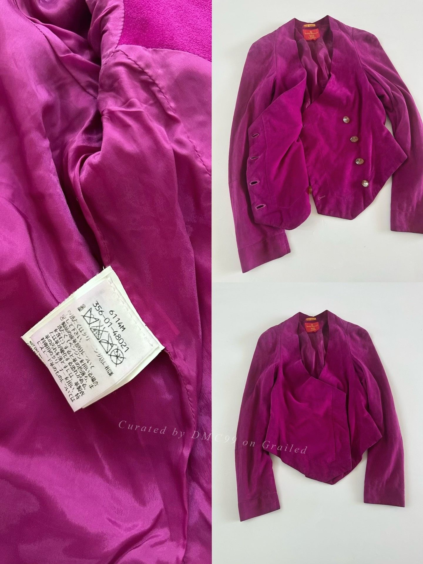 Vivienne Westwood Vivienne Westwood Vintage Purple Coat Size M / US 6-8 / IT 42-44 - 9 Thumbnail