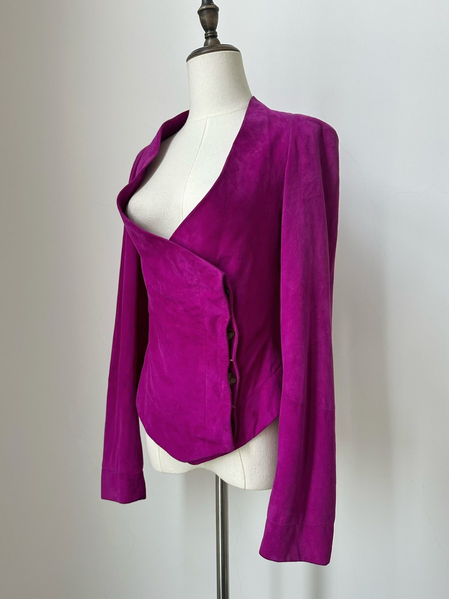 Vivienne Westwood Vivienne Westwood Vintage Purple Coat Size M / US 6-8 / IT 42-44 - 4 Thumbnail