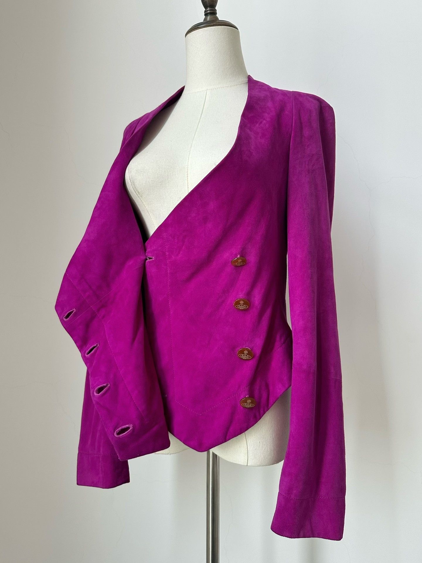Vivienne Westwood Vivienne Westwood Vintage Purple Coat Size M / US 6-8 / IT 42-44 - 7 Thumbnail