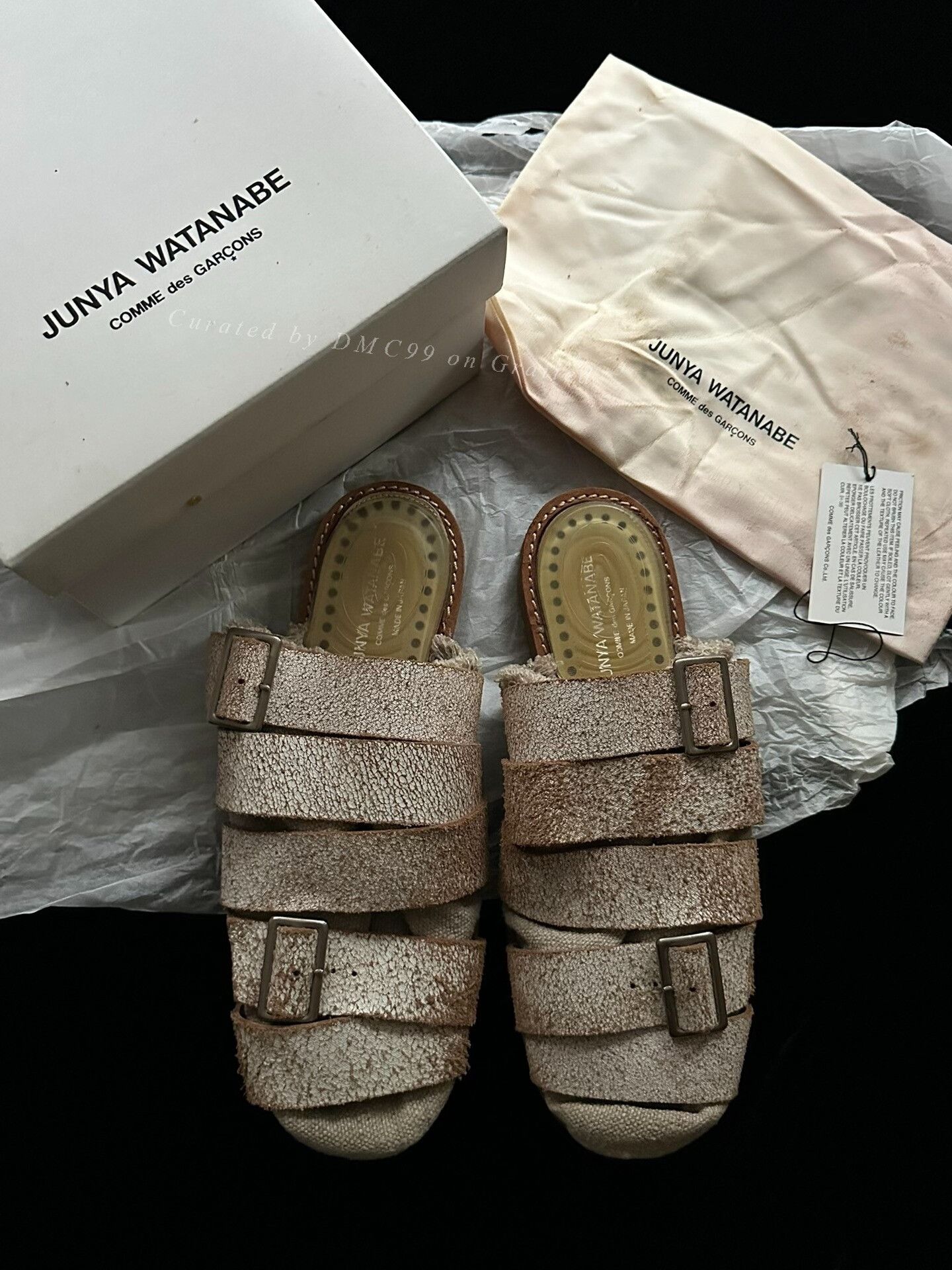 Junya Watanabe Junya Watanabe 2003 Runway Leather Mules Size US 6 / IT 36 - 6 Thumbnail
