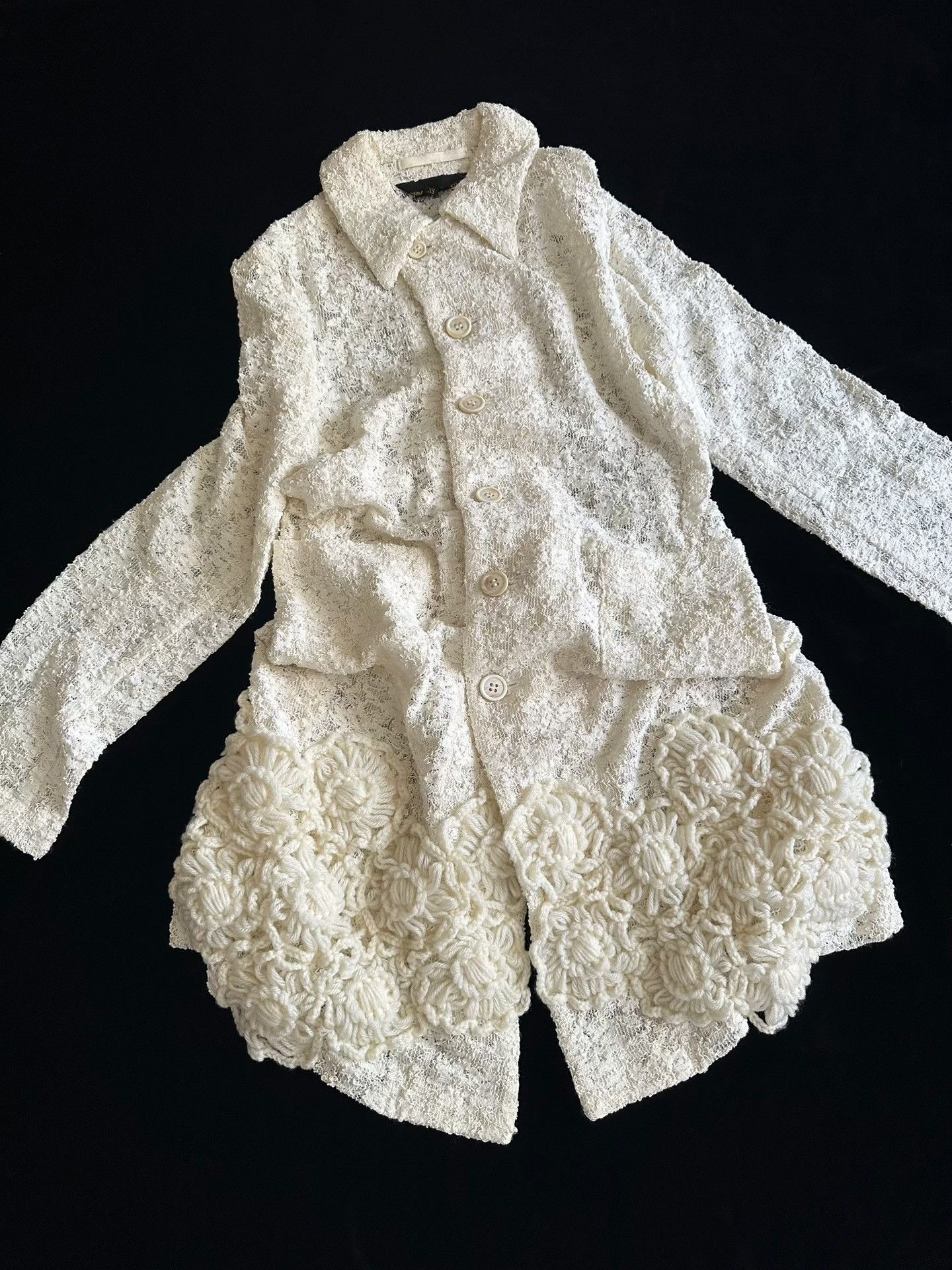 Rei Kawakubo Comme des Garçons 2012 Main Line Coat Size XS / US 0-2 / IT 36-38 - 3 Thumbnail