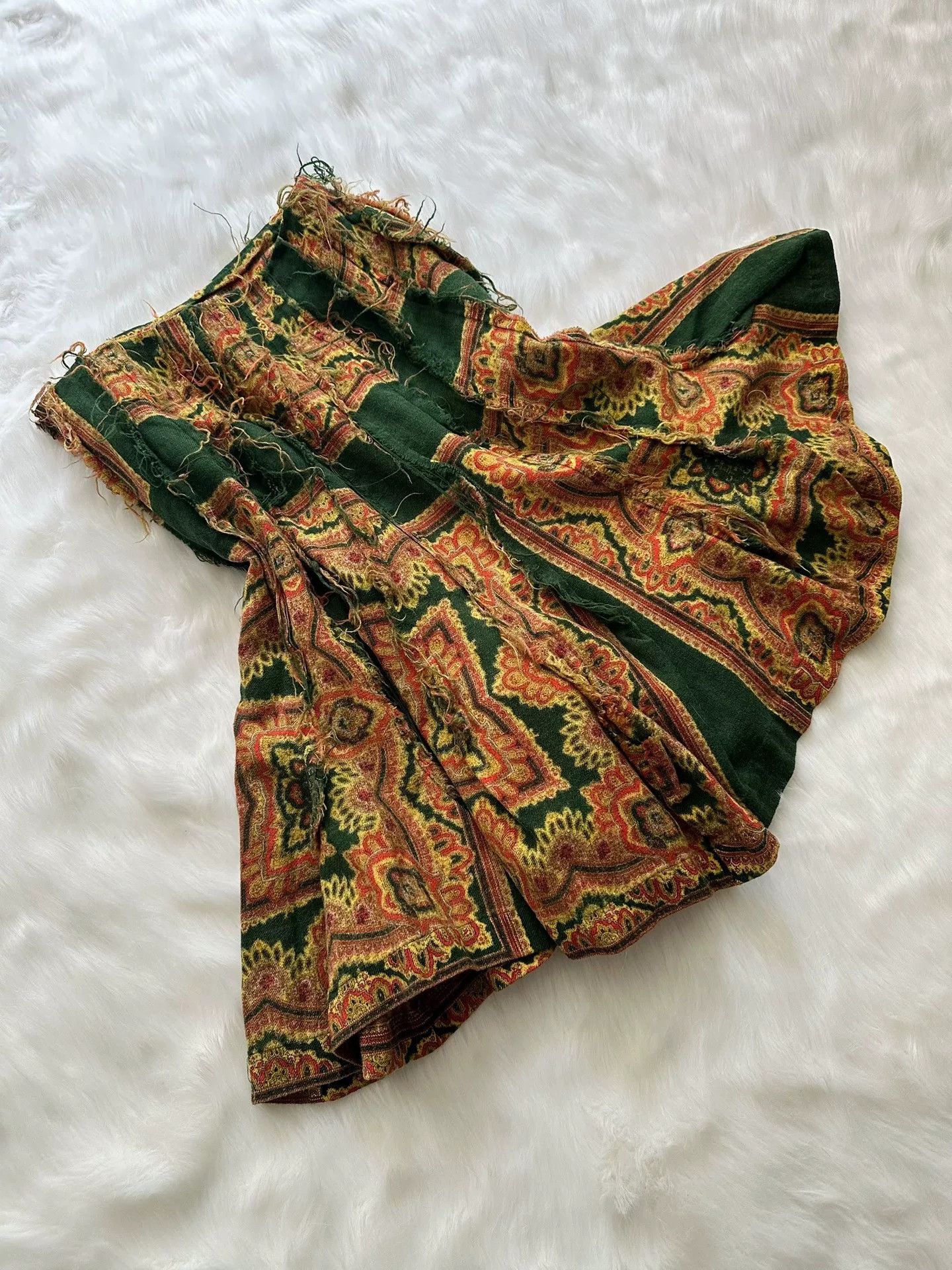 Rei Kawakubo Comme des Garçons 2003 Tricot Wool Skirt Size 34" / US 12 / IT 48 - 5 Thumbnail