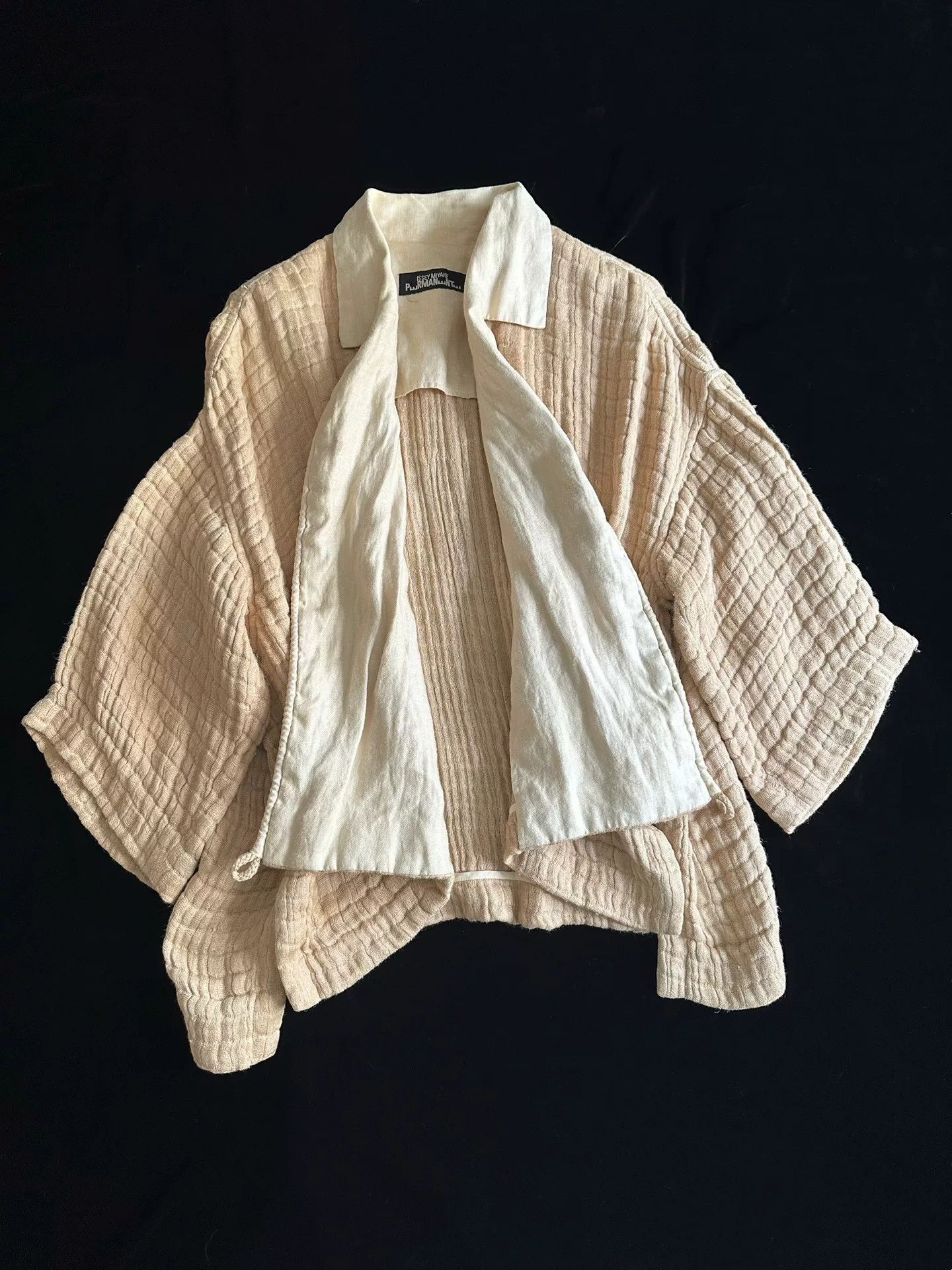 Issey Miyake Issey Miyake 1991 Permanente Haori Top Size US M / EU 48-50 / 2 - 9 Thumbnail