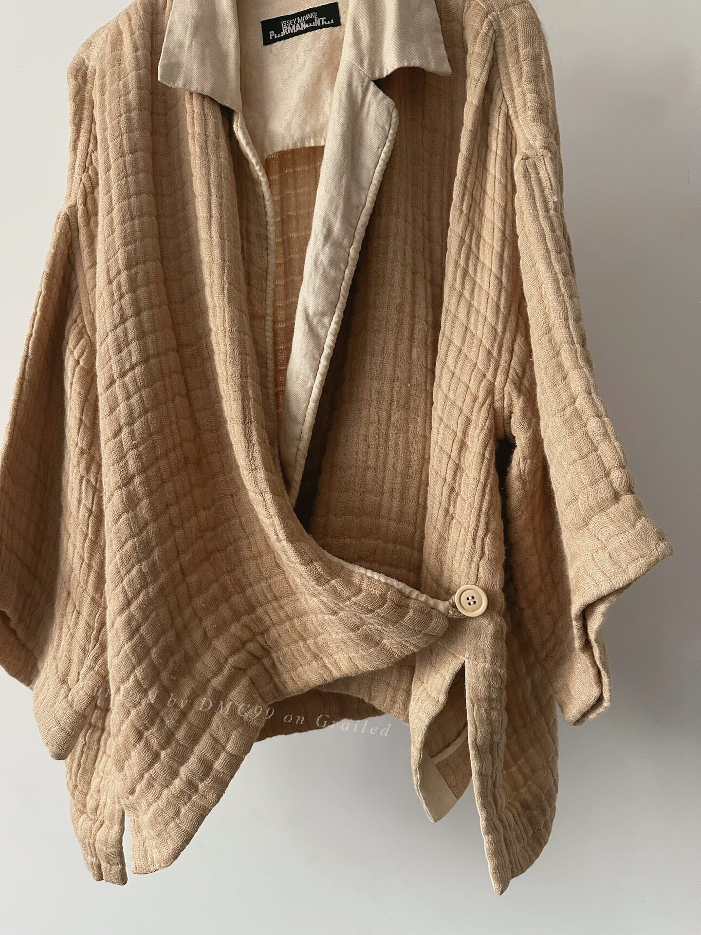 Issey Miyake Issey Miyake 1991 Permanente Haori Top Size US M / EU 48-50 / 2 - 3 Thumbnail