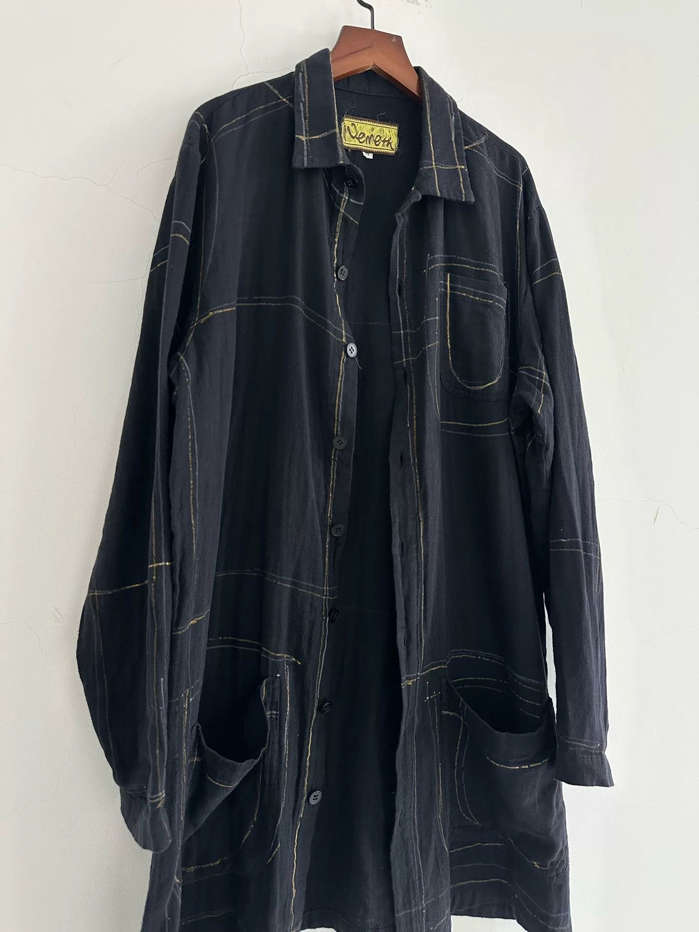 Christopher Nemeth Christopher Nemeth 90s Hand-Painted Shirt Size US M / EU 48-50 / 2 - 6 Thumbnail