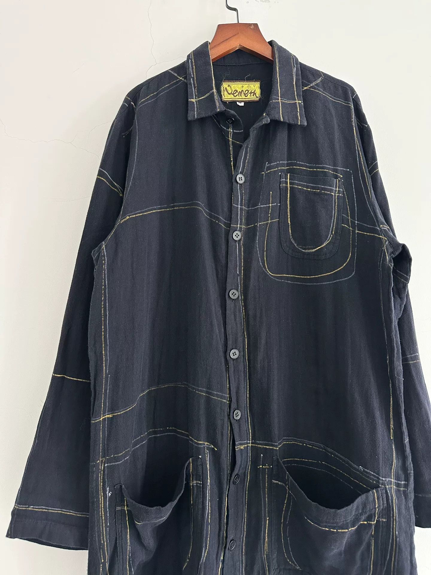 Christopher Nemeth Christopher Nemeth 90s Hand-Painted Shirt Size US M / EU 48-50 / 2 - 3 Thumbnail