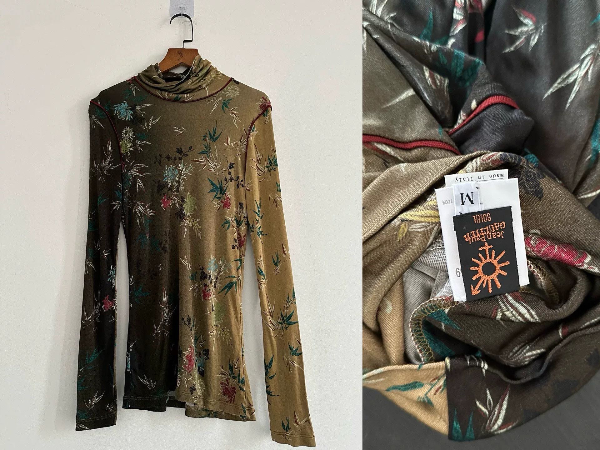 Jean Paul Gaultier Jean Paul Gaultier 90s Stretch Top Size M / US 6-8 / IT 42-44 - 7 Thumbnail