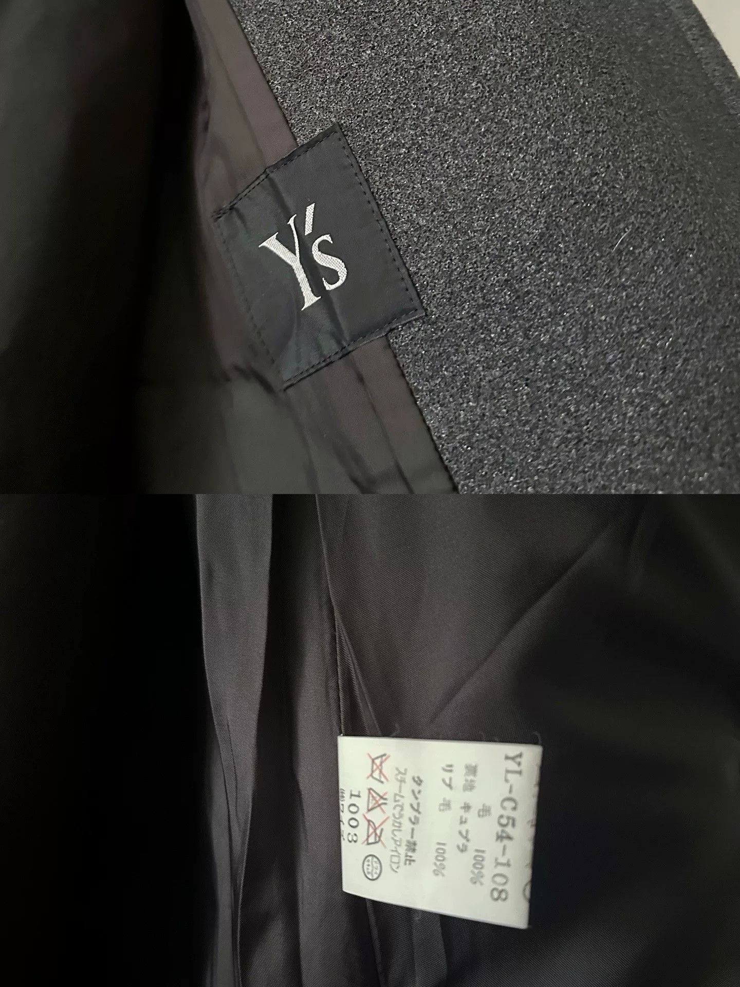 Yohji Yamamoto Yohji Yamamoto Y's 1987 Double Pocket Coat Size US M / EU 48-50 / 2 - 9 Thumbnail