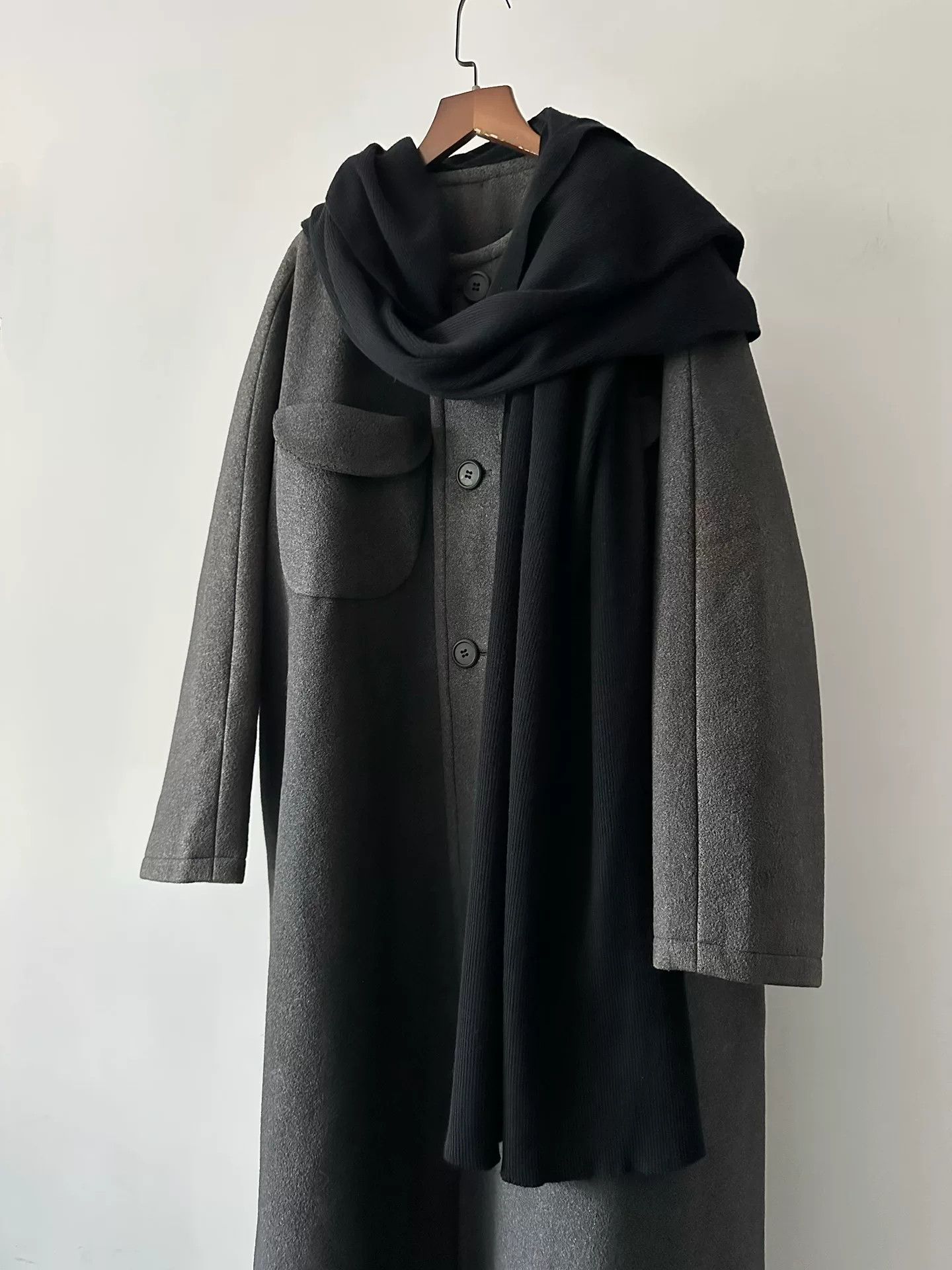 Yohji Yamamoto Yohji Yamamoto Y's 1987 Double Pocket Coat Size US M / EU 48-50 / 2 - 3 Thumbnail