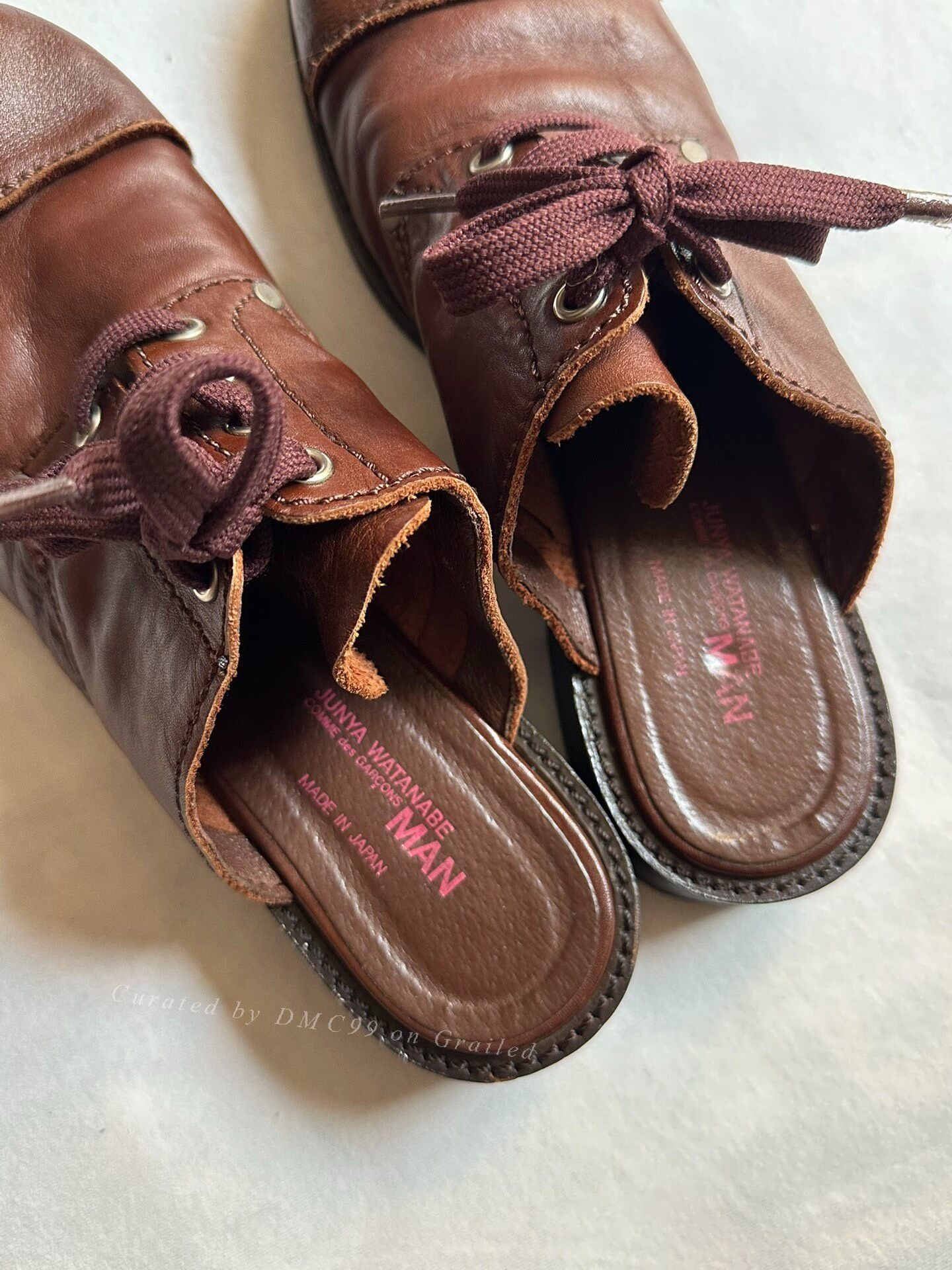 Junya Watanabe Junya Watanabe Leather Mules Size US 6 / IT 36 - 4 Thumbnail