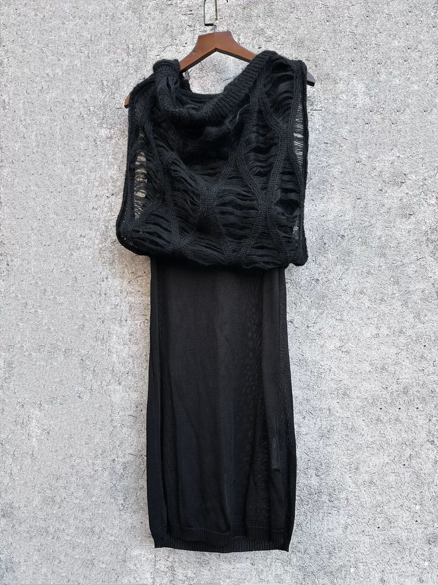 Maison MIHARA YASUHIRO Mihara Yasuhiro Distressed Tank Dress Size M / US 6-8 / IT 42-44 - 4 Thumbnail
