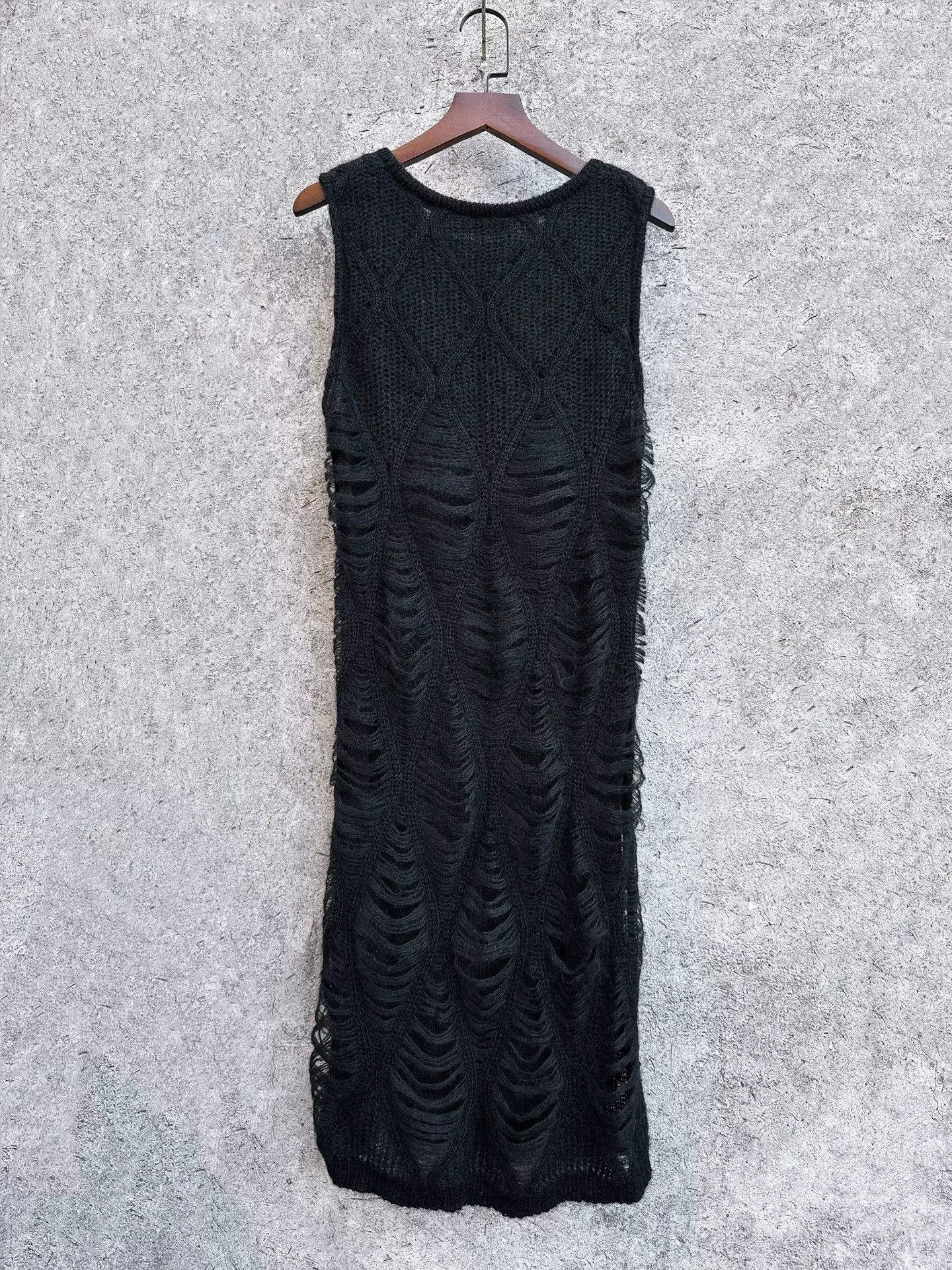 Maison MIHARA YASUHIRO Mihara Yasuhiro Distressed Tank Dress Size M / US 6-8 / IT 42-44 - 3 Thumbnail