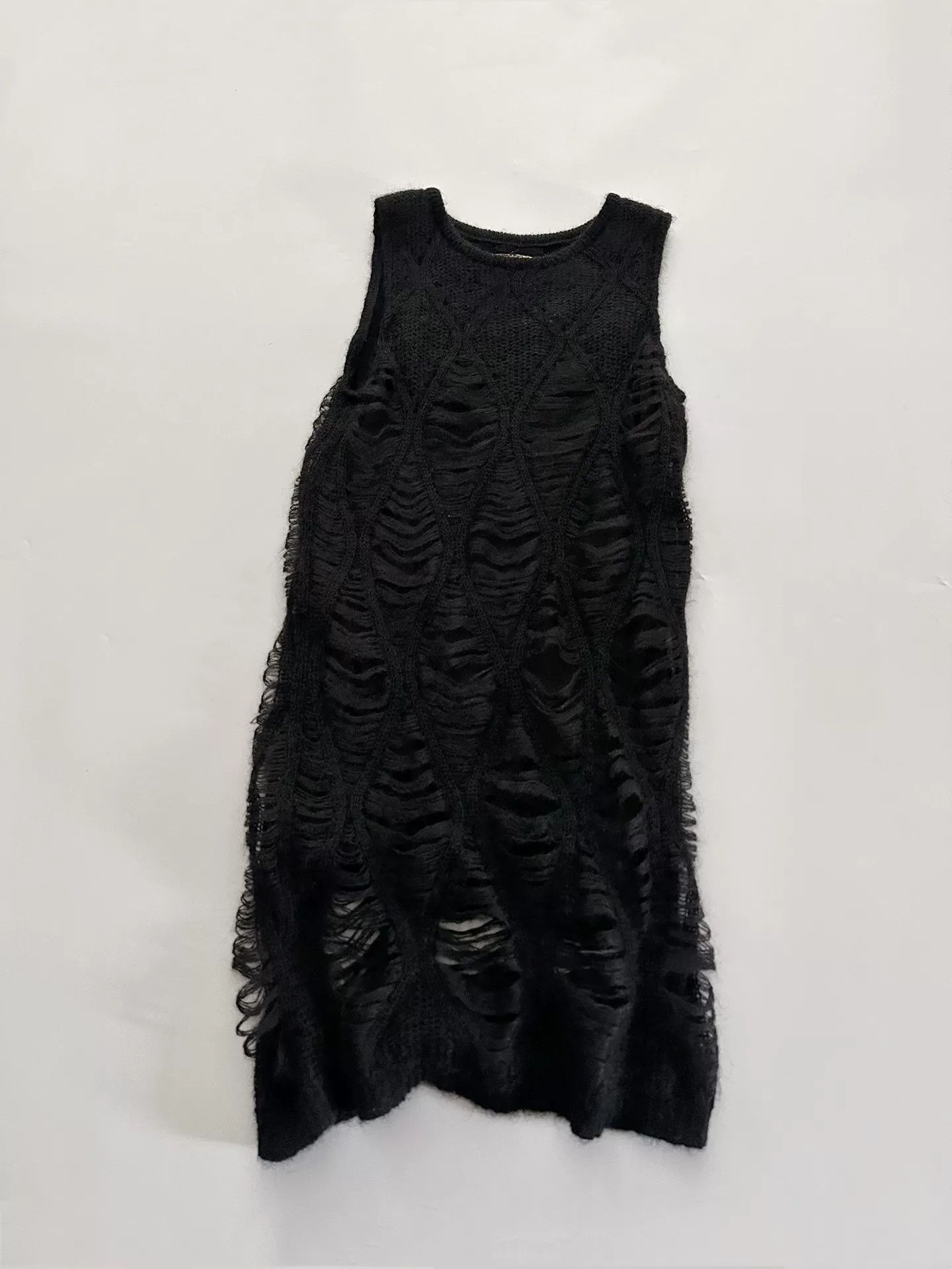 Maison MIHARA YASUHIRO Mihara Yasuhiro Distressed Tank Dress Size M / US 6-8 / IT 42-44 - 9 Thumbnail