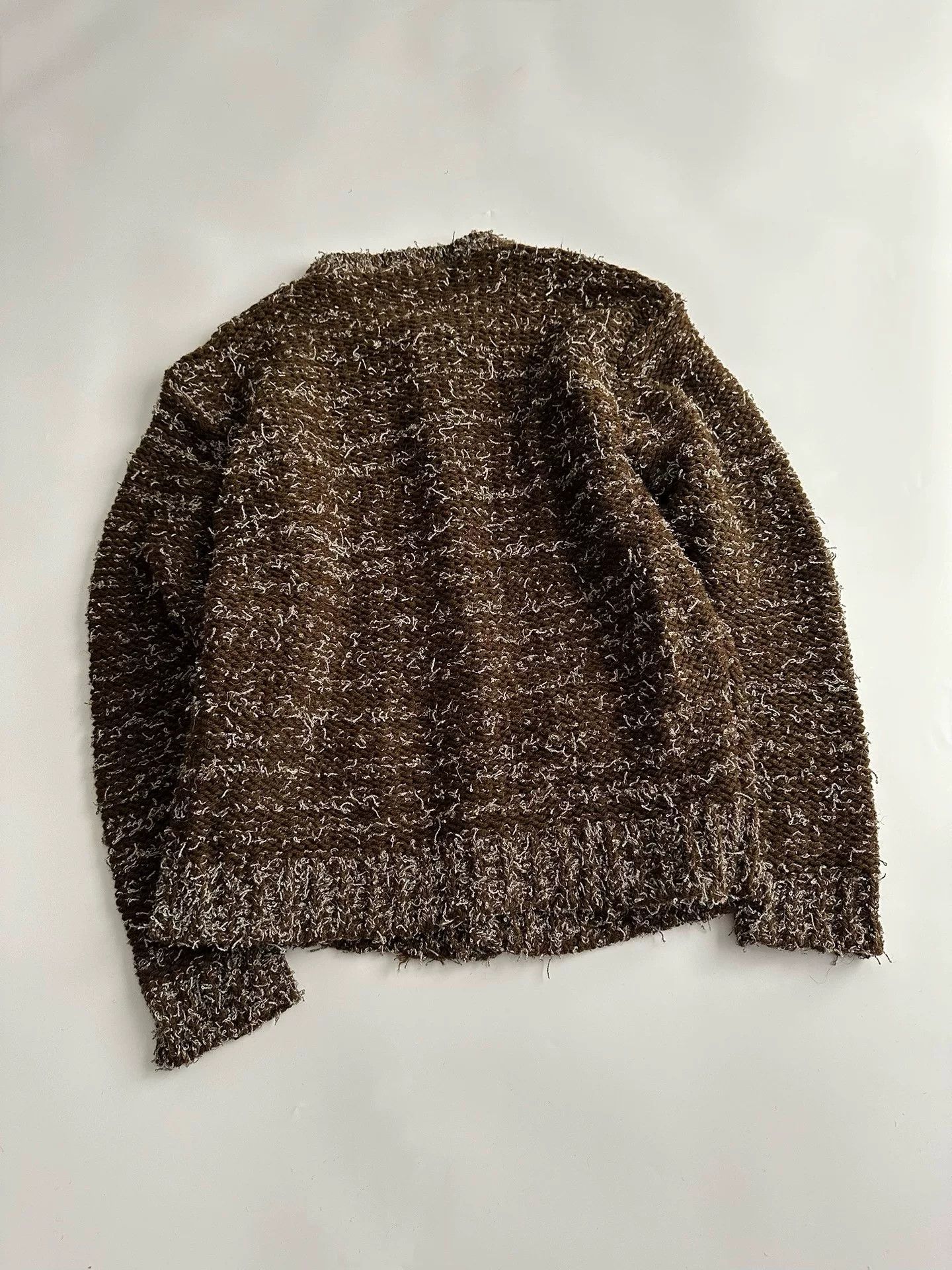 Yohji Yamamoto Y's for Men Snowflake Knit Cardigan Size US M / EU 48-50 / 2 - 5 Thumbnail