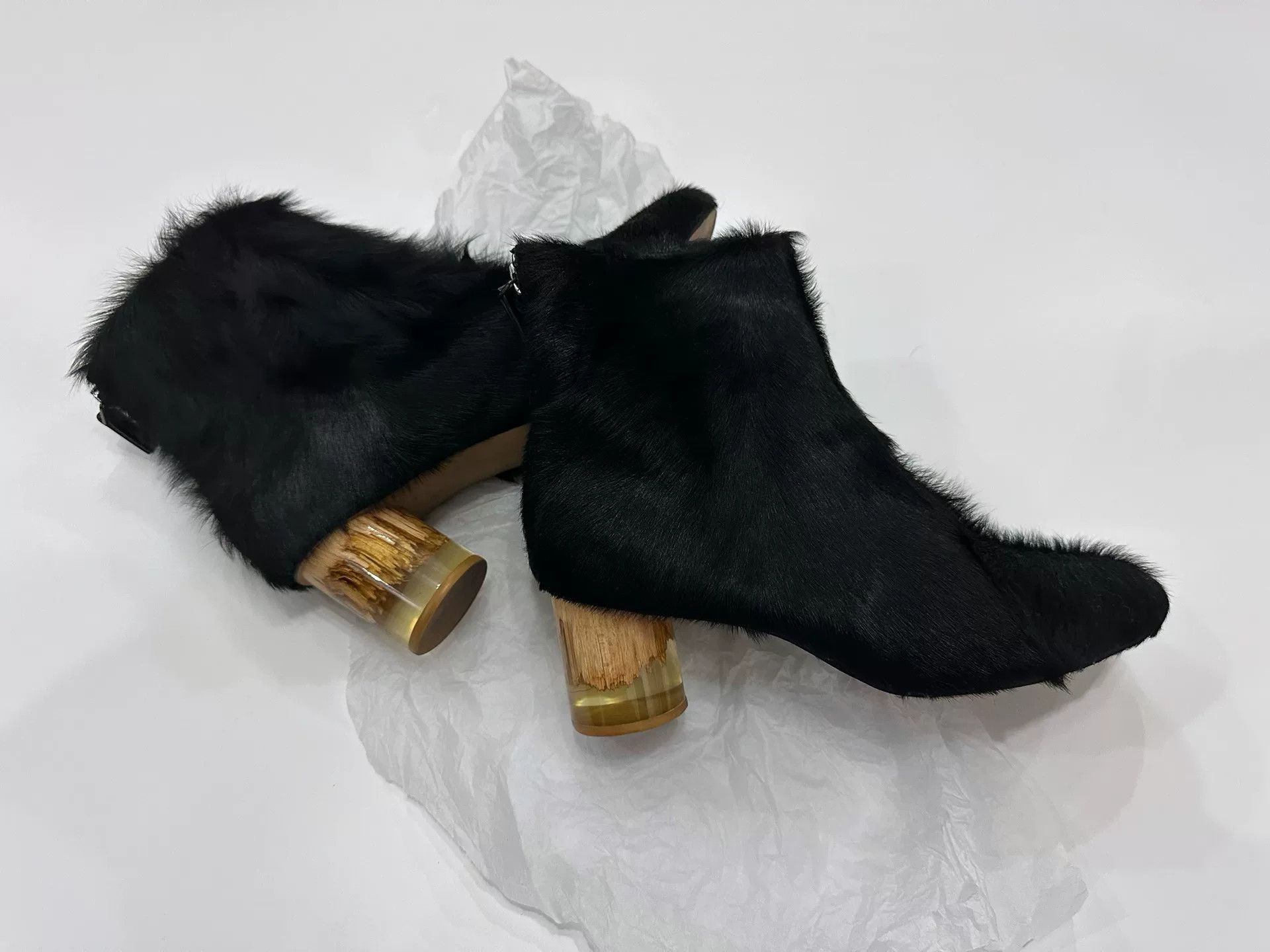 Yohji Yamamoto Yohji Yamamoto Y's Fur Boots Size US 9 / IT 39 - 3 Thumbnail