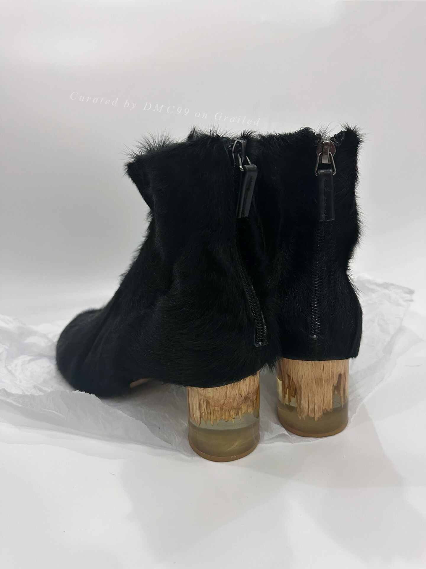 Yohji Yamamoto Yohji Yamamoto Y's Fur Boots Size US 9 / IT 39 - 4 Thumbnail