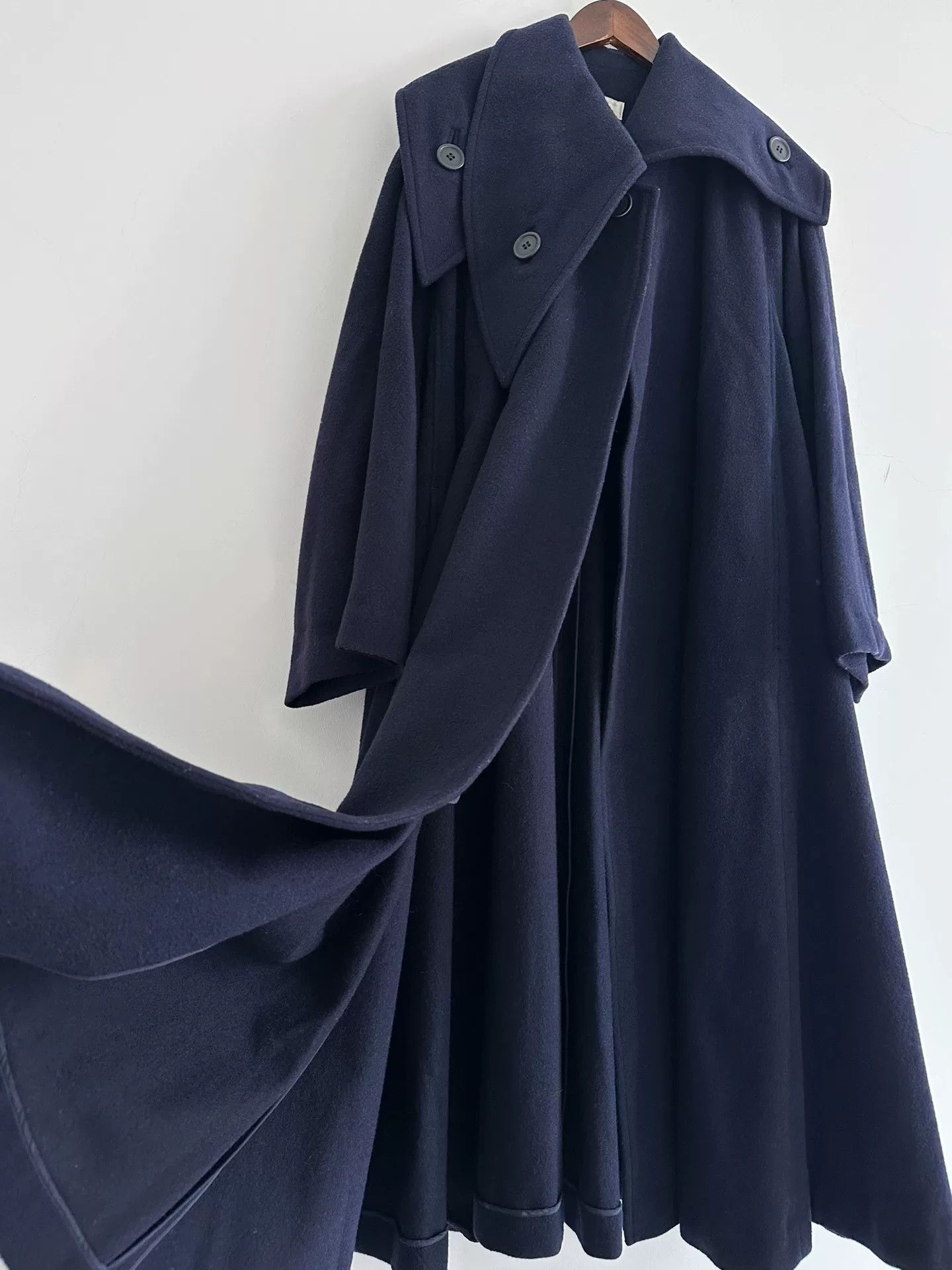 Yohji Yamamoto Yohji Yamamoto Vintage Wool Coat Size US M / EU 48-50 / 2 - 4 Thumbnail
