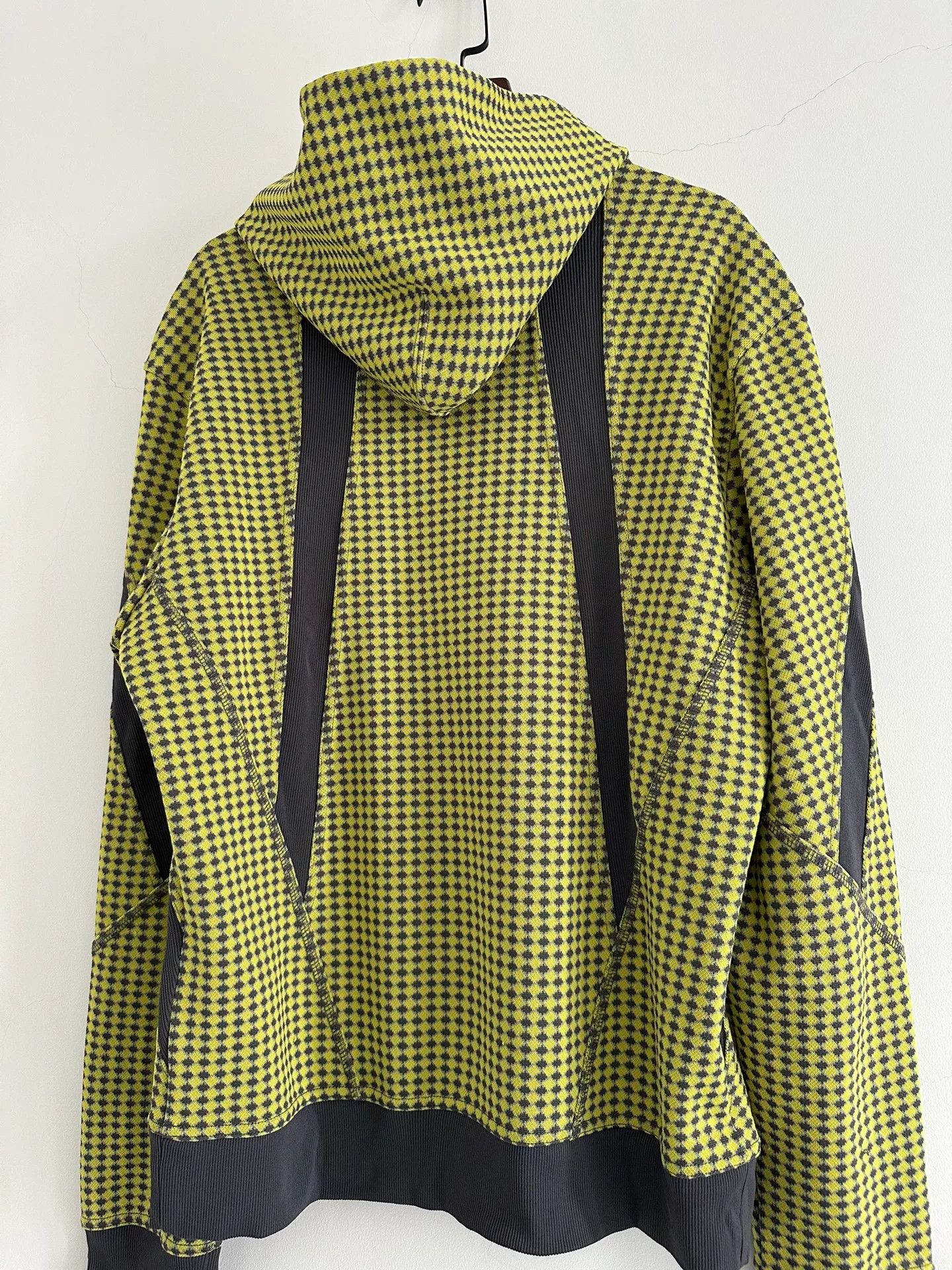 Issey Miyake Issey Miyake Green Check Pullover Sweatshirt Size US M / EU 48-50 / 2 - 5 Thumbnail