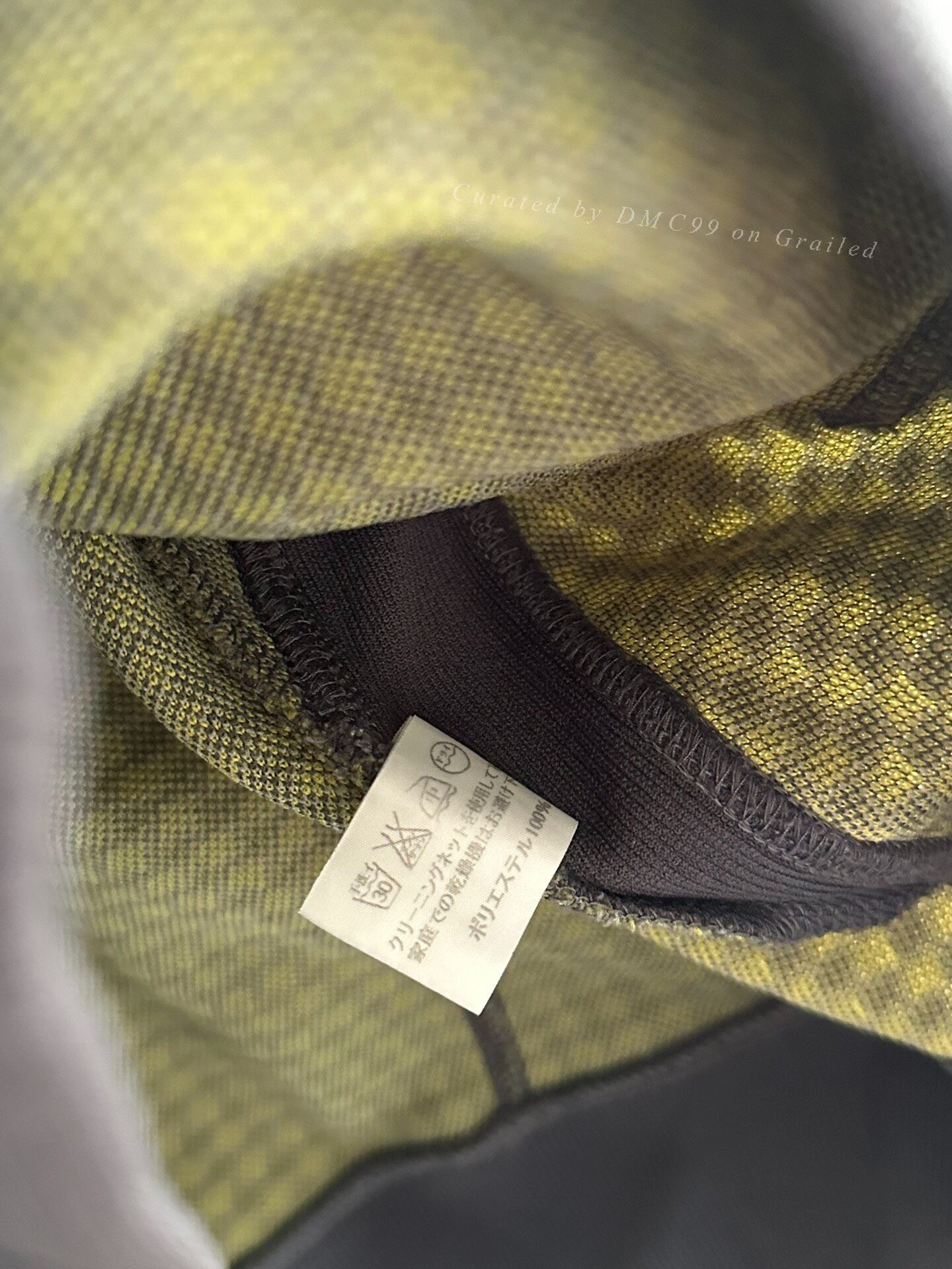 Issey Miyake Issey Miyake Green Check Pullover Sweatshirt Size US M / EU 48-50 / 2 - 7 Thumbnail