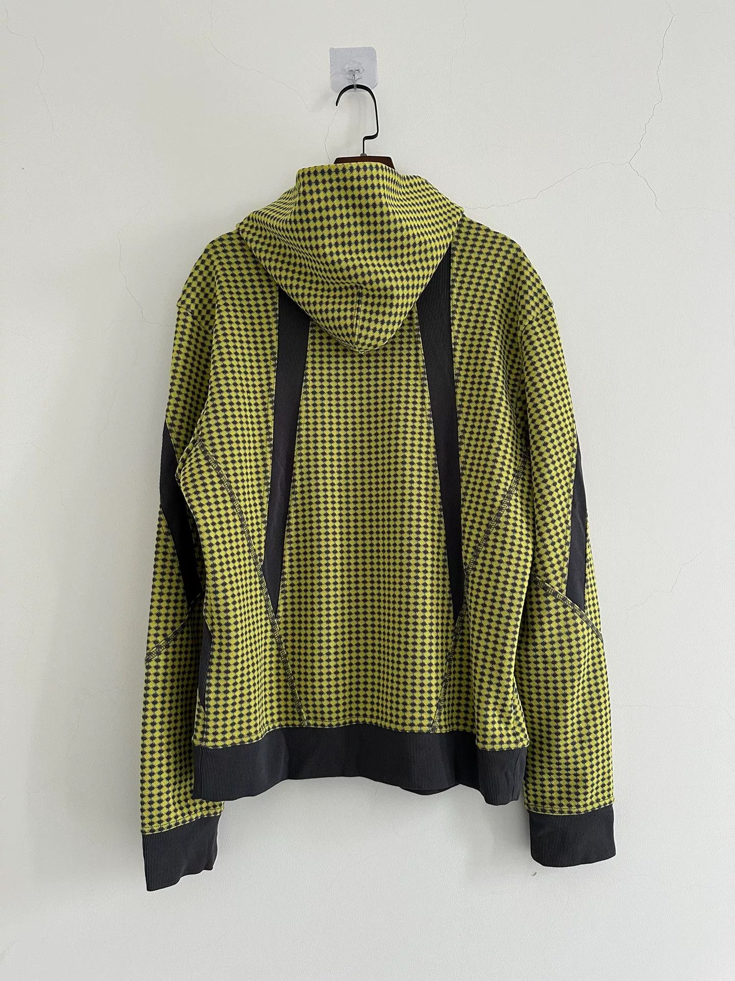 Issey Miyake Issey Miyake Green Check Pullover Sweatshirt Size US M / EU 48-50 / 2 - 4 Thumbnail