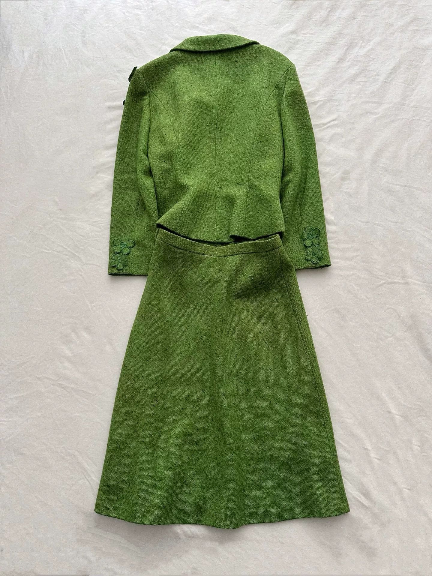 Kenzo Kenzo 80s Vintage Wool Suit Size S / US 4 / IT 40 - 4 Thumbnail