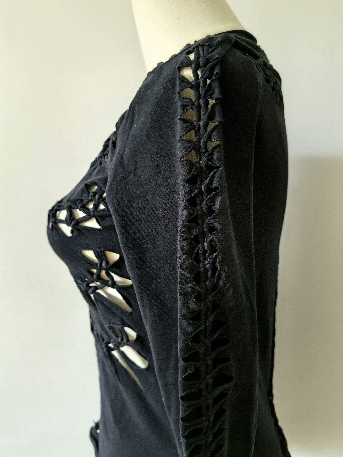 Jean Paul Gaultier Jean Paul Gaultier 2001 SS Stretch Knit Top Size S / US 4 / IT 40 - 6 Thumbnail
