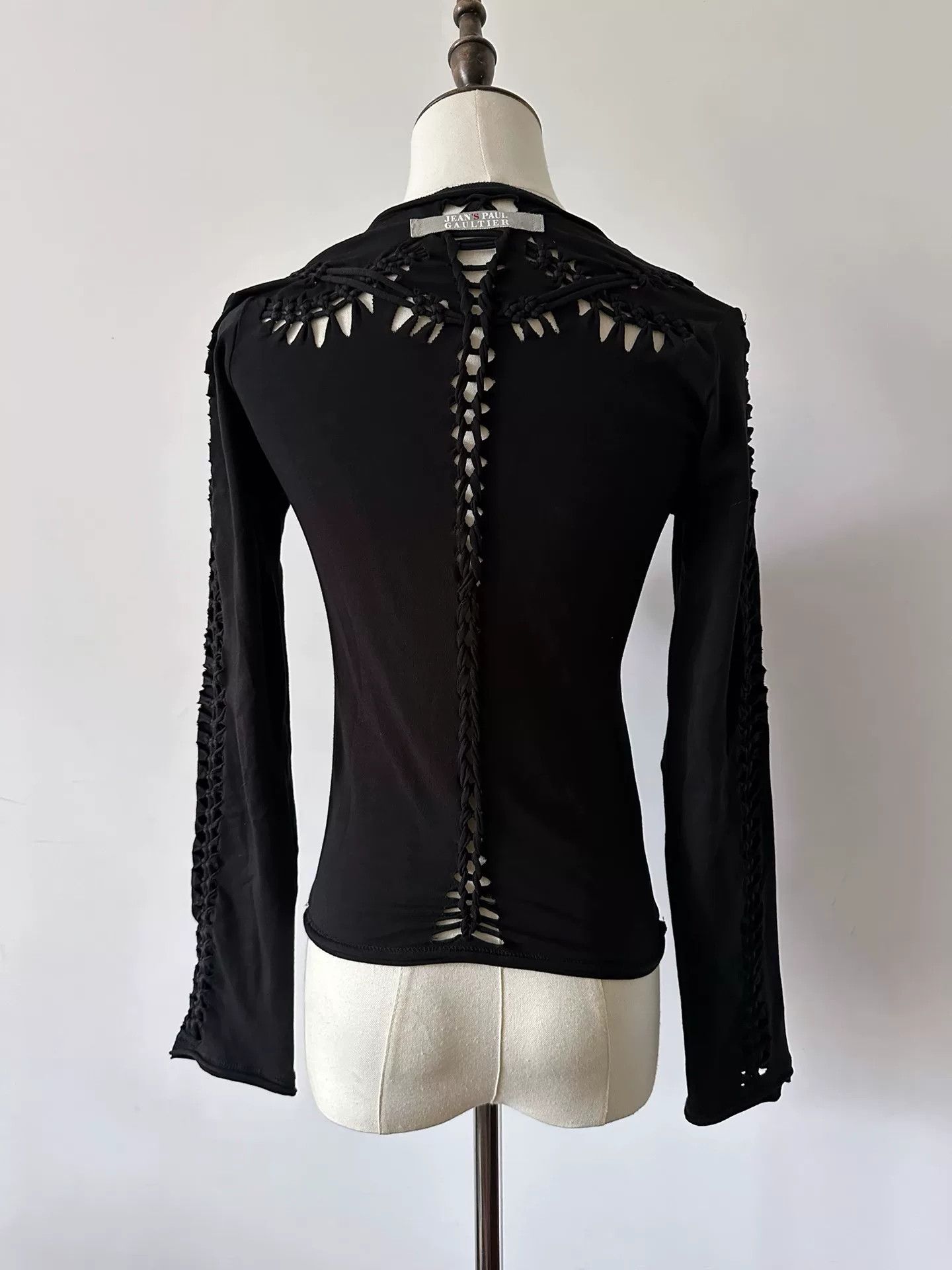 Jean Paul Gaultier Jean Paul Gaultier 2001 SS Stretch Knit Top Size S / US 4 / IT 40 - 2 Thumbnail