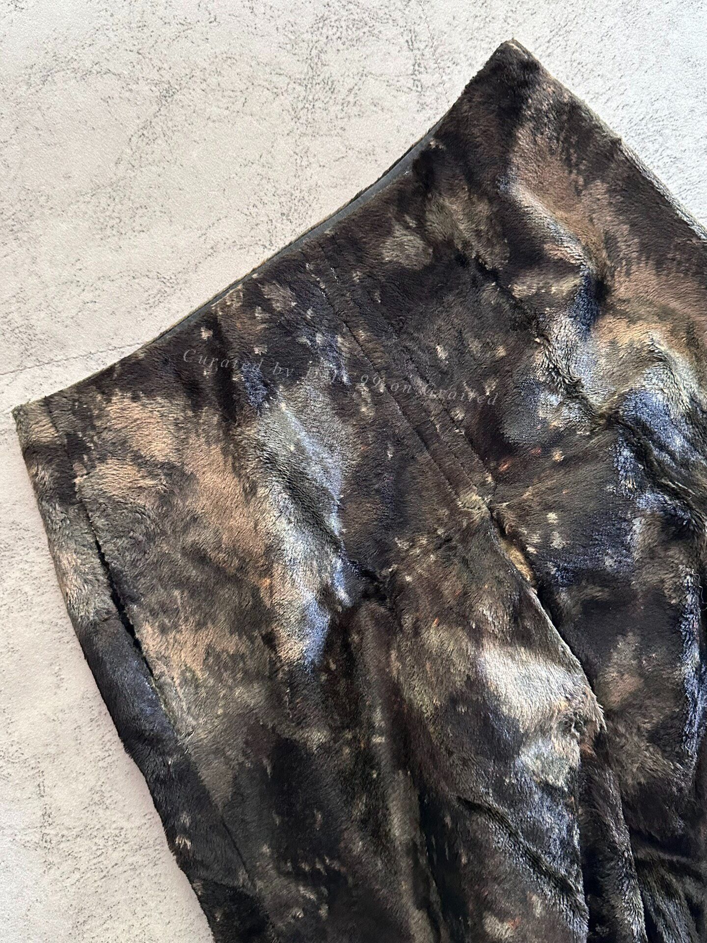 Comme des Garcons Comme des Garçons Tricot Faux Fur A-Line Skirt Size 34" / US 12 / IT 48 - 7 Thumbnail