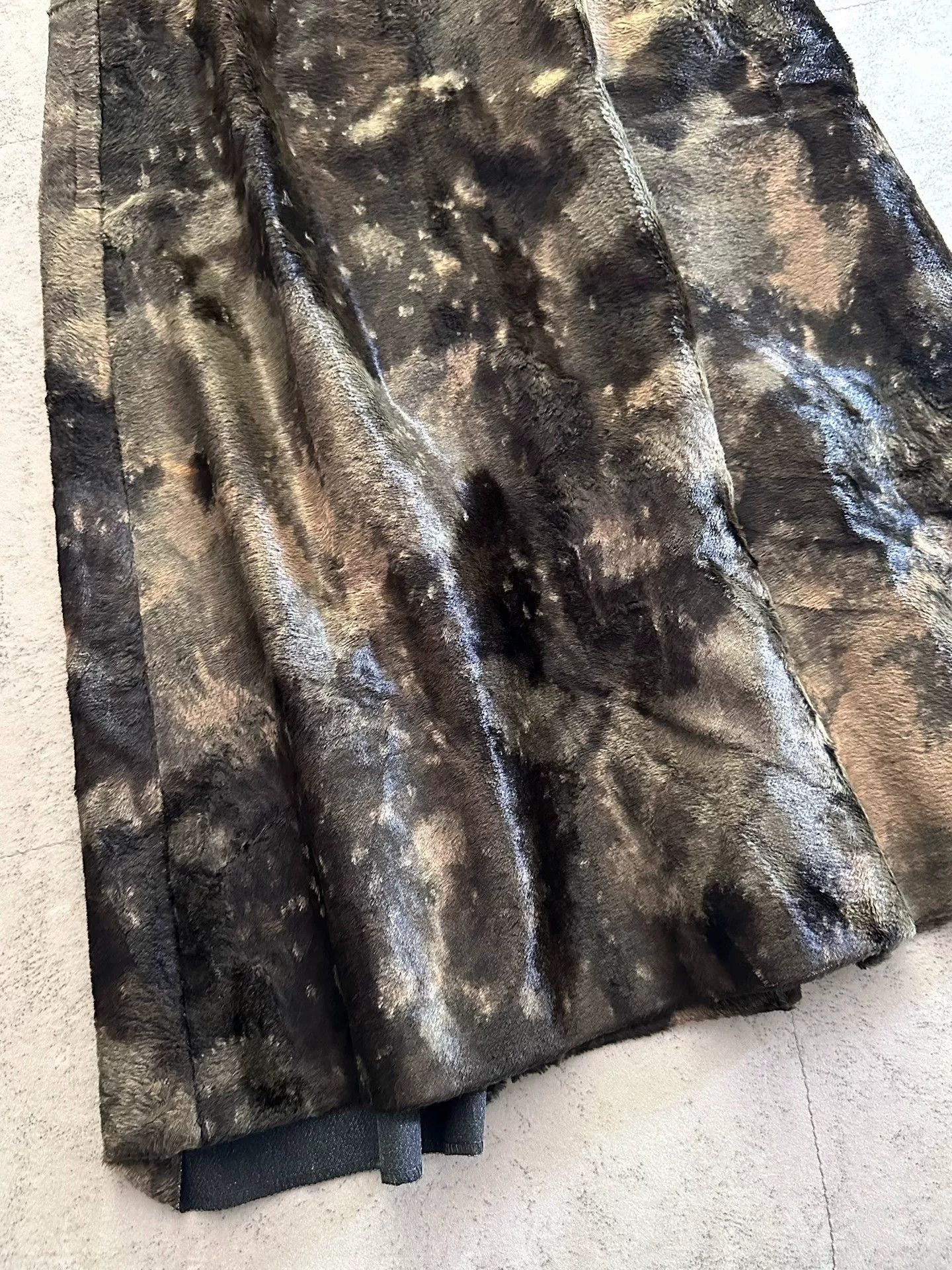 Comme des Garcons Comme des Garçons Tricot Faux Fur A-Line Skirt Size 34" / US 12 / IT 48 - 2 Thumbnail